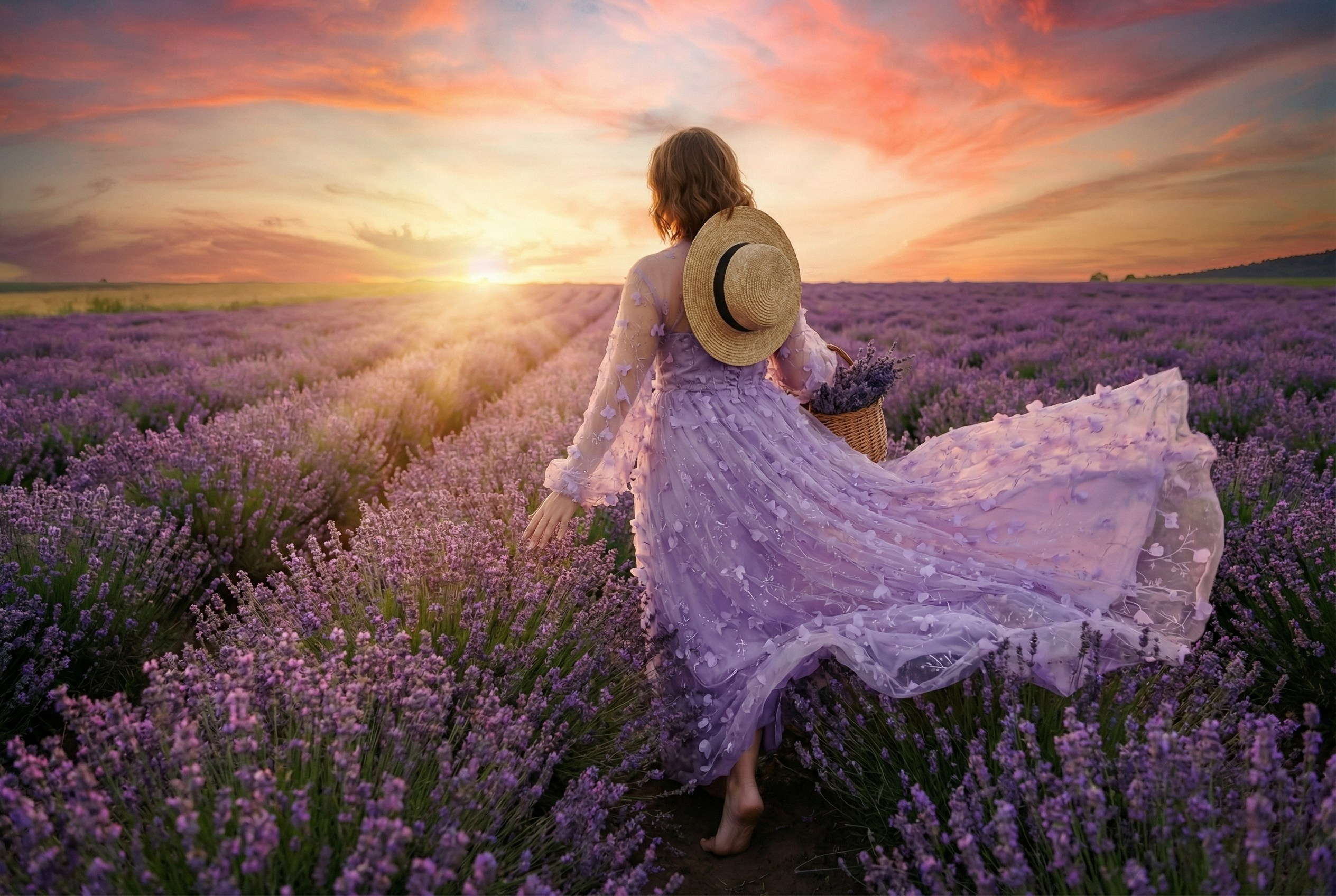 Лавандовое настроение. Шаблоны и дизайны выпускных альбомов и фотокниг