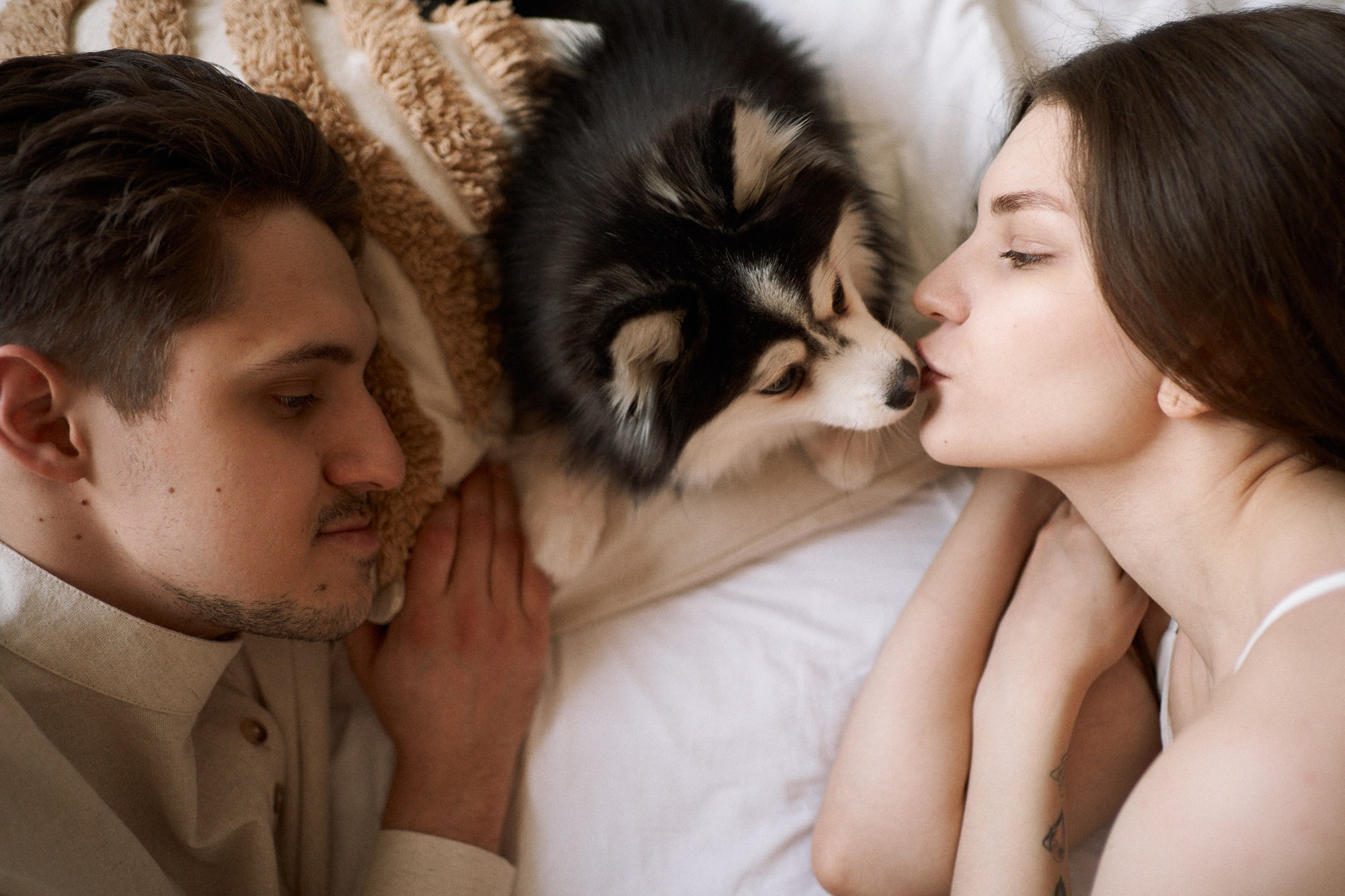 Маша, Ваня и Марс. Фотограф анималист Москва Дарья