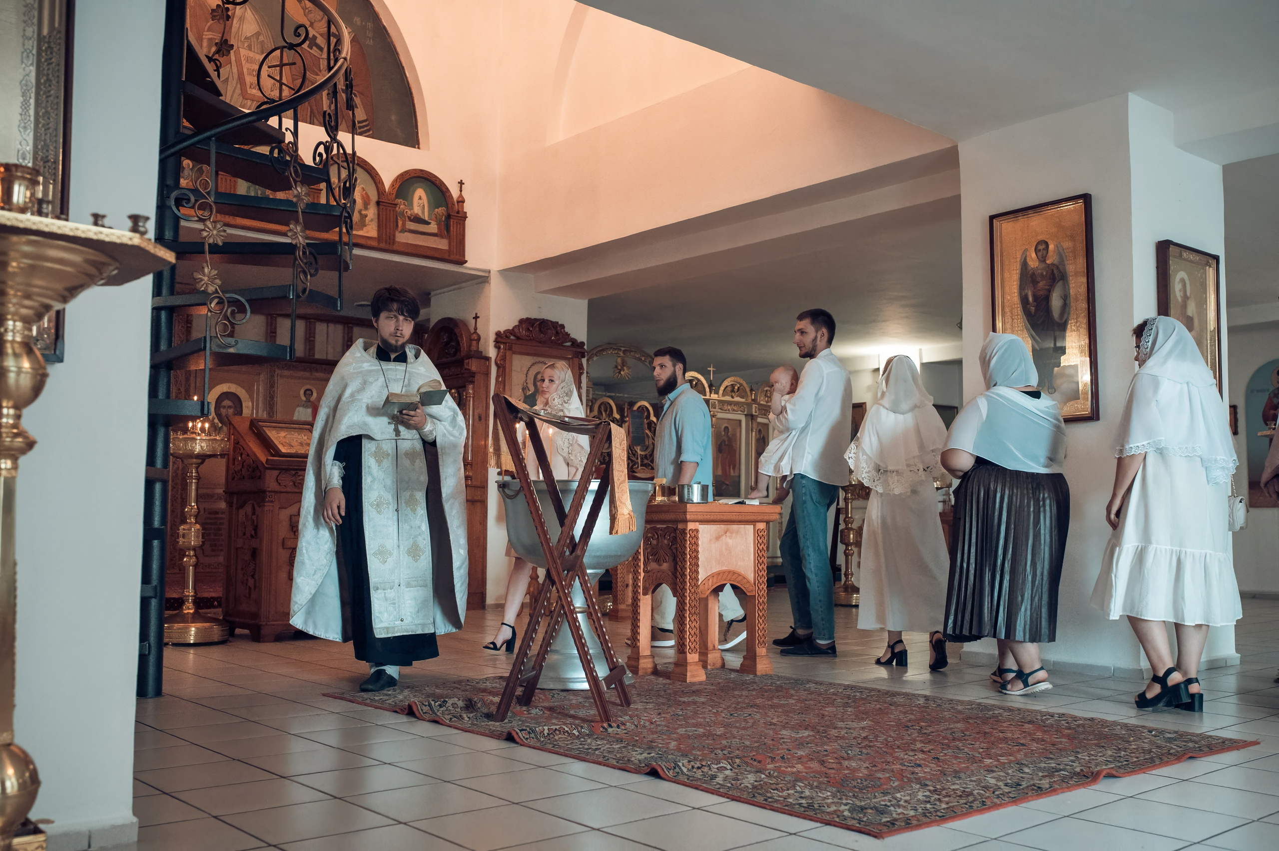 Фото крещения в Красноярске. Фотографы крещения/венчания  Красноярск Татьяна и Вячеслав Переваловы