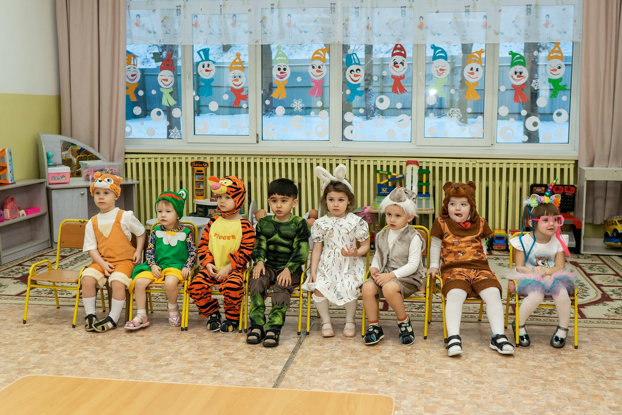 Новогодний утренник, малыши. Семейный и детский фотограф во Владивостоке Мария Гой