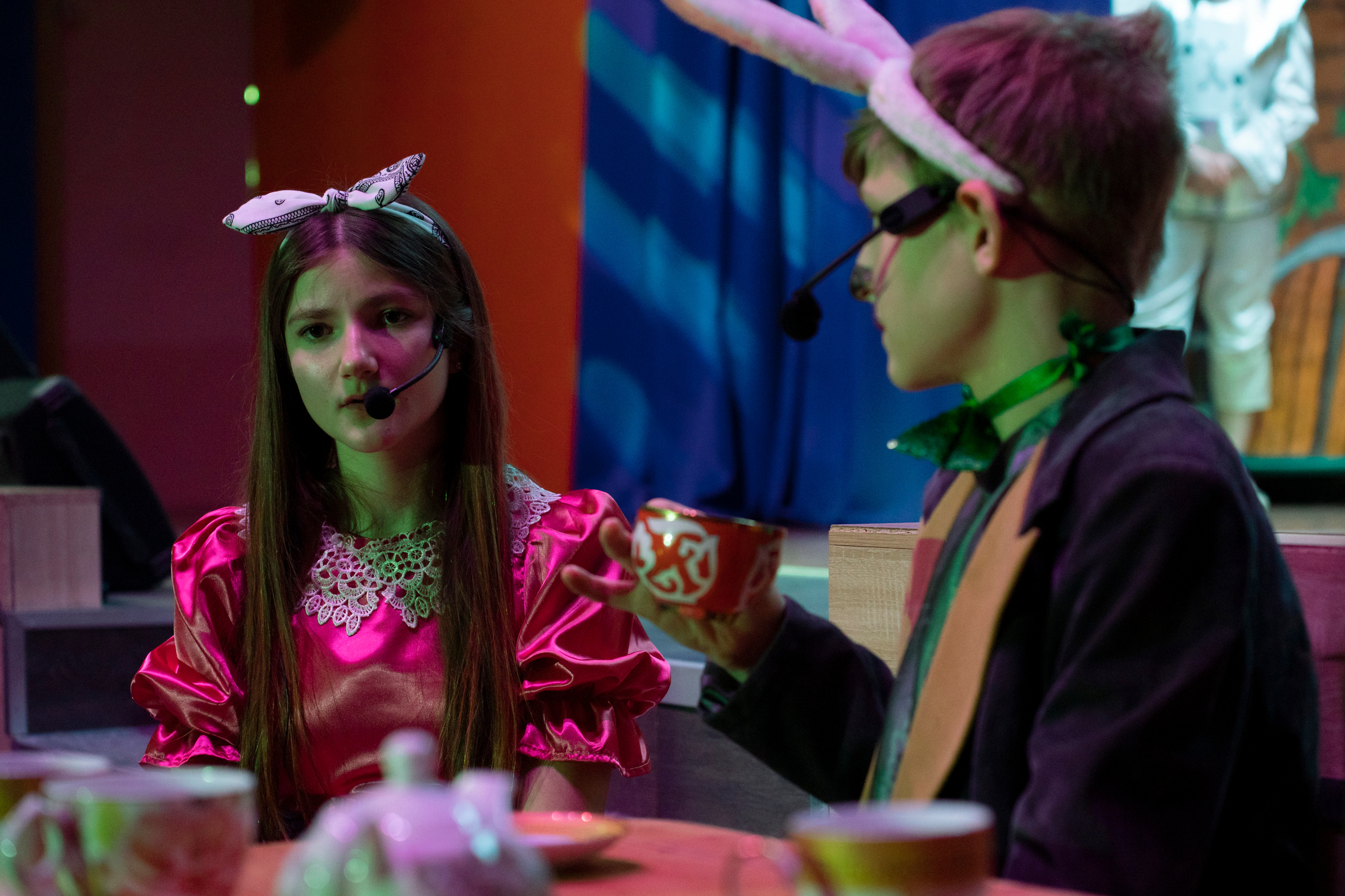 Спектакль «Алиса в Зазеркалье». Репортажный фотограф Виктория Чорба