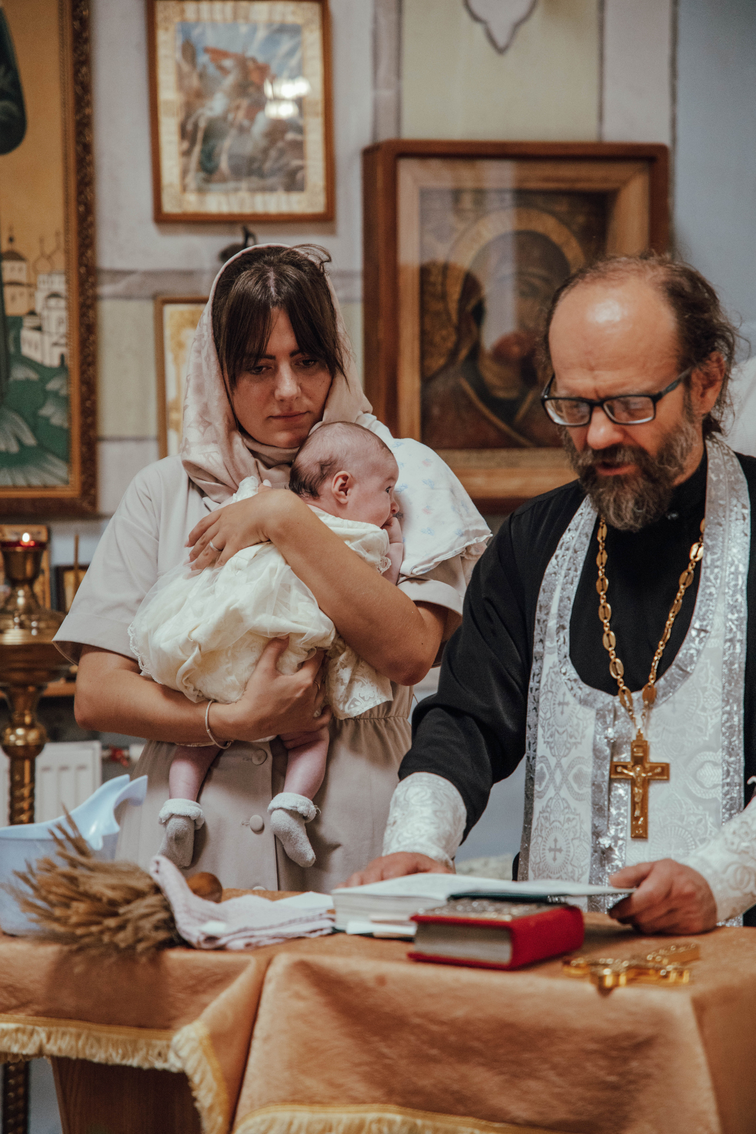 Крестины Ксении. Репортажный фотограф Виктория Чорба