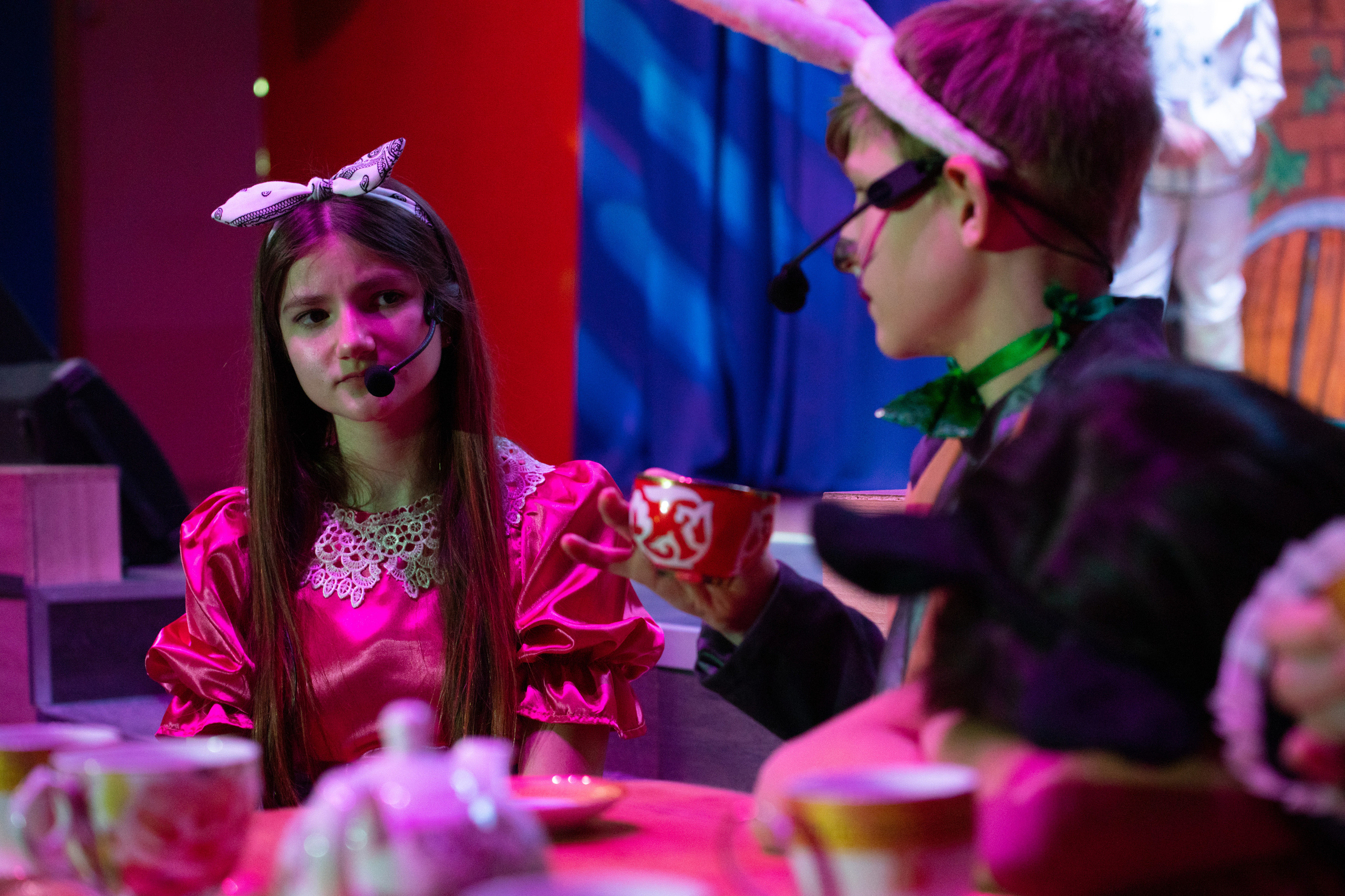 Спектакль «Алиса в Зазеркалье». Репортажный фотограф Виктория Чорба