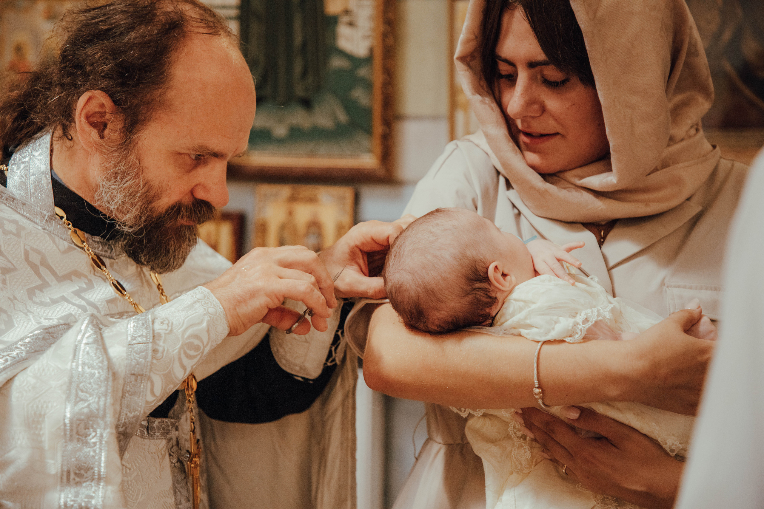 Крестины Ксении. Репортажный фотограф Виктория Чорба