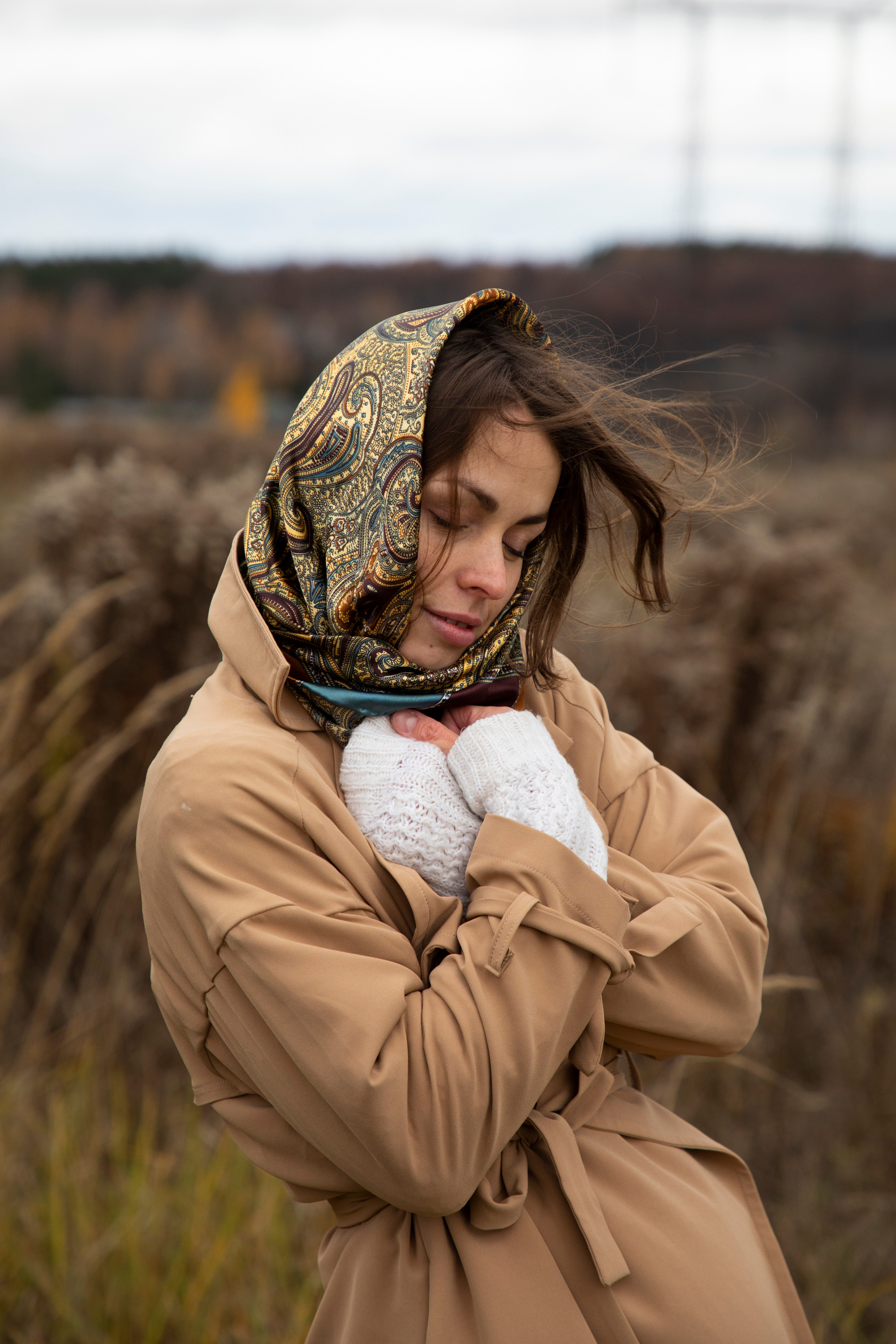 Холод осенних ветров I Анастасия. Репортажный фотограф Виктория Чорба