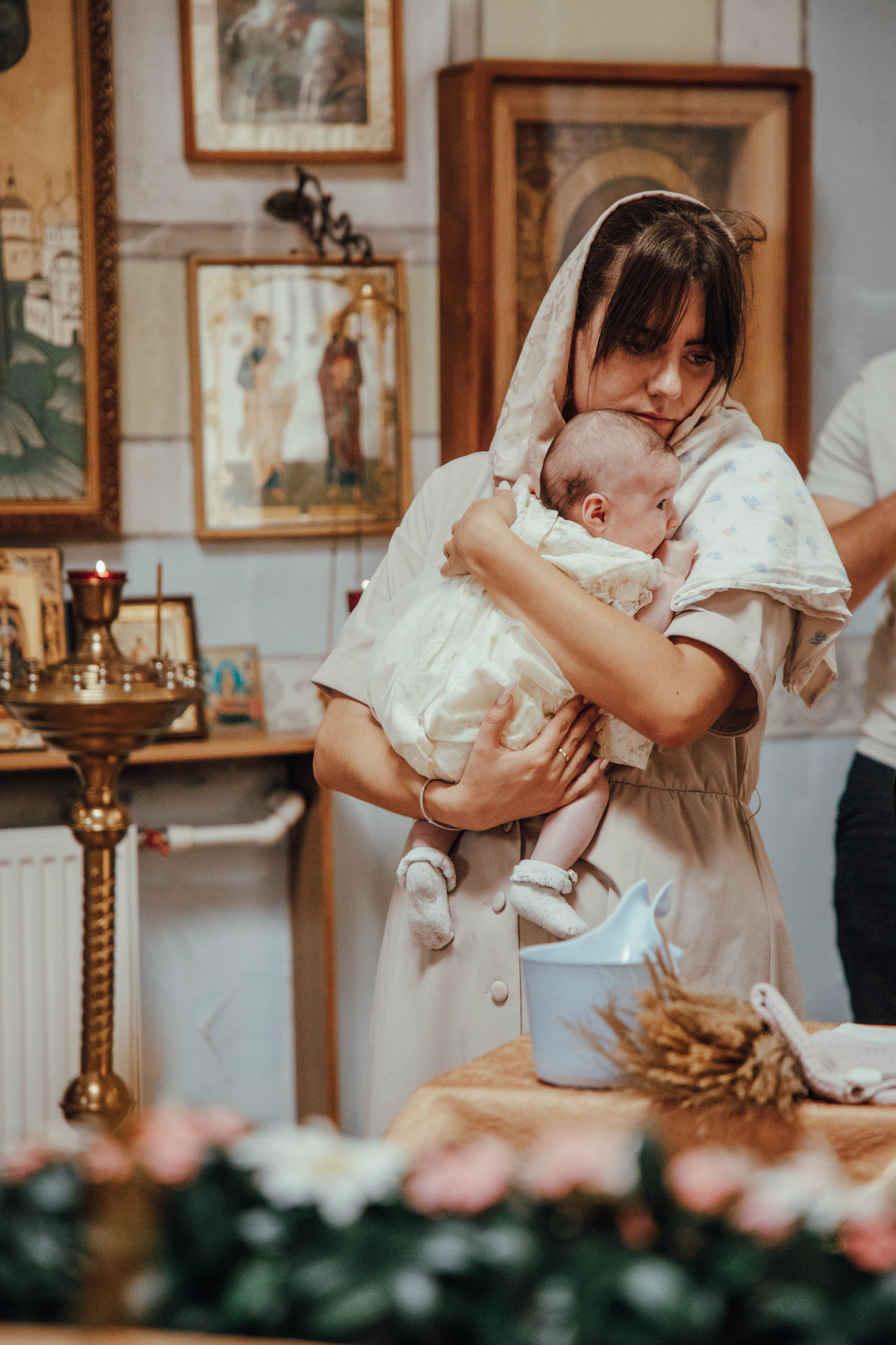 Крестины Ксении. Репортажный фотограф Виктория Чорба