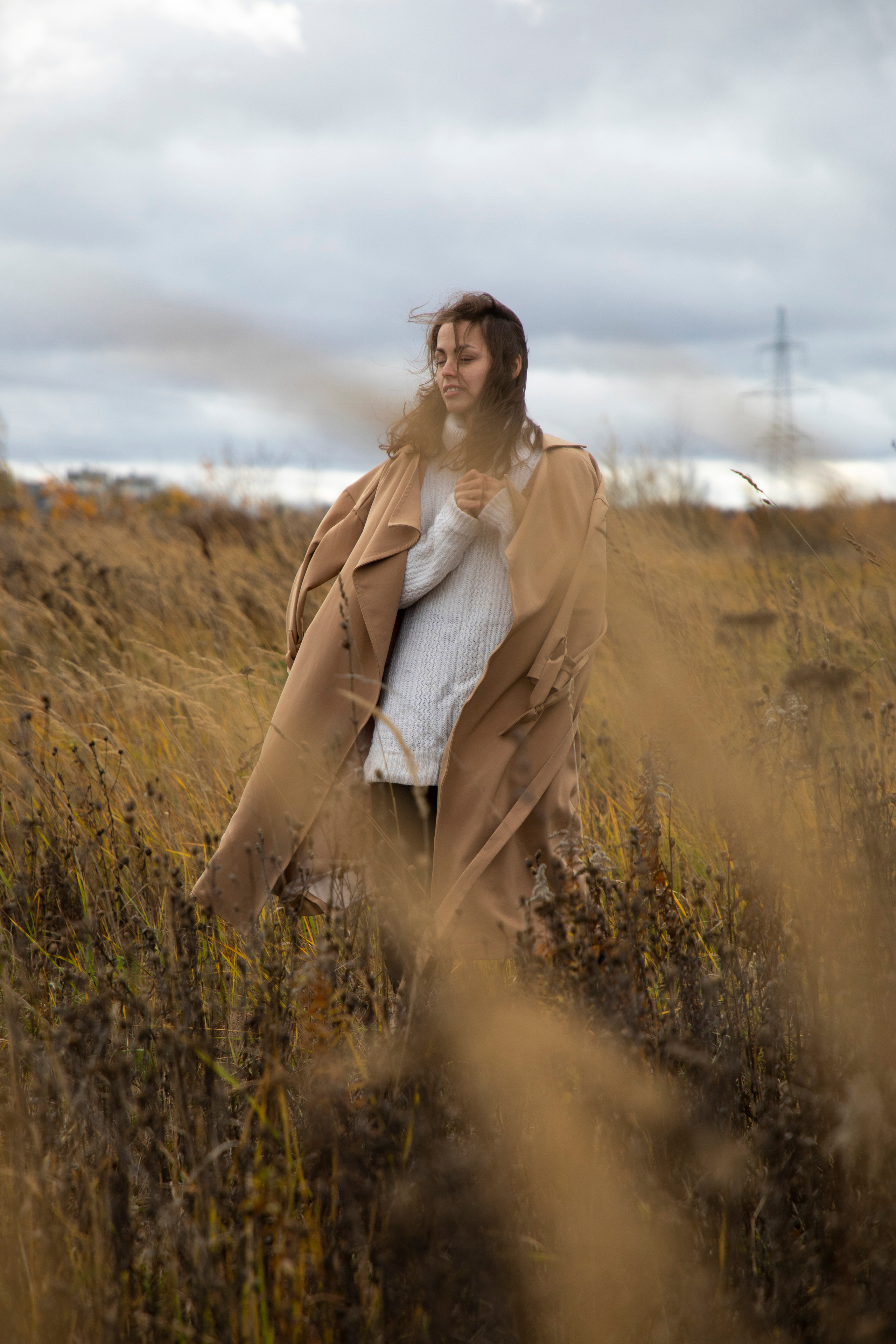 Холод осенних ветров I Анастасия. Репортажный фотограф Виктория Чорба