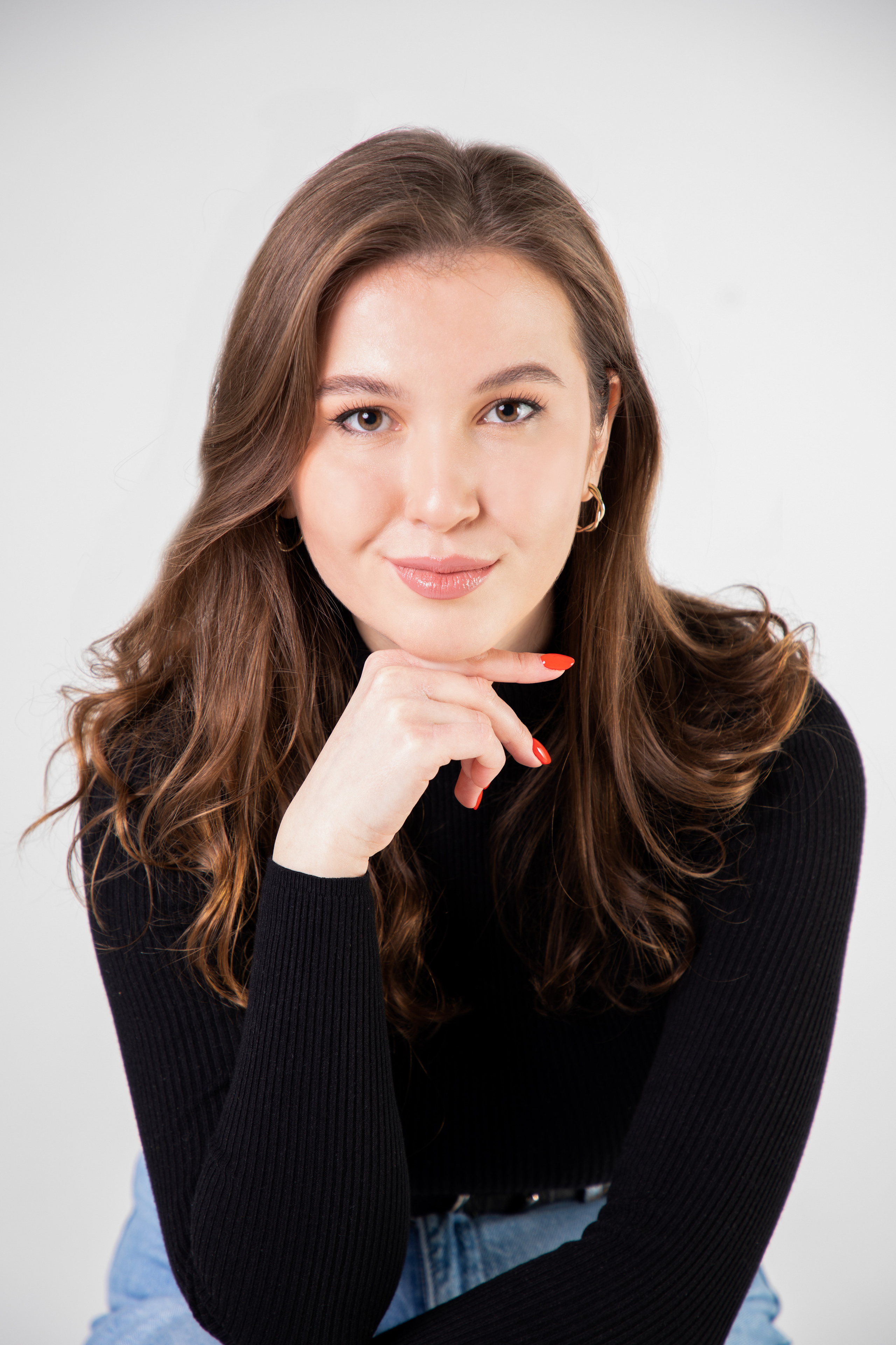 Студийный портрет I Виктория. Репортажный фотограф Виктория Чорба