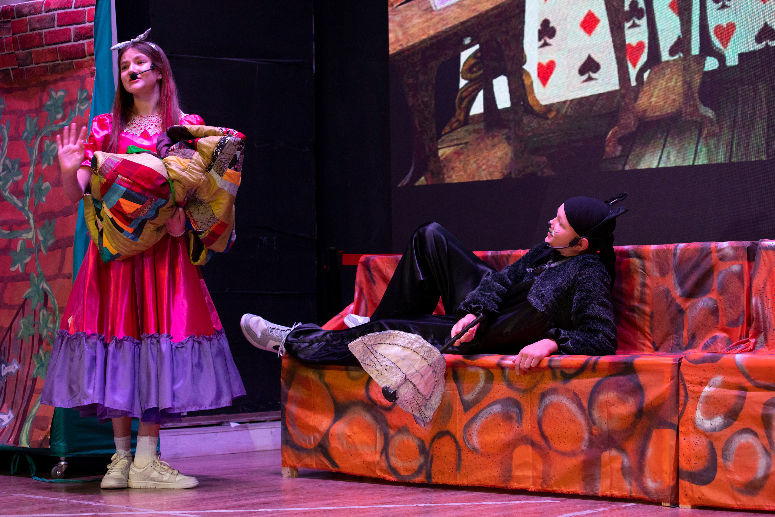 Спектакль «Алиса в Зазеркалье». Репортажный фотограф Виктория Чорба