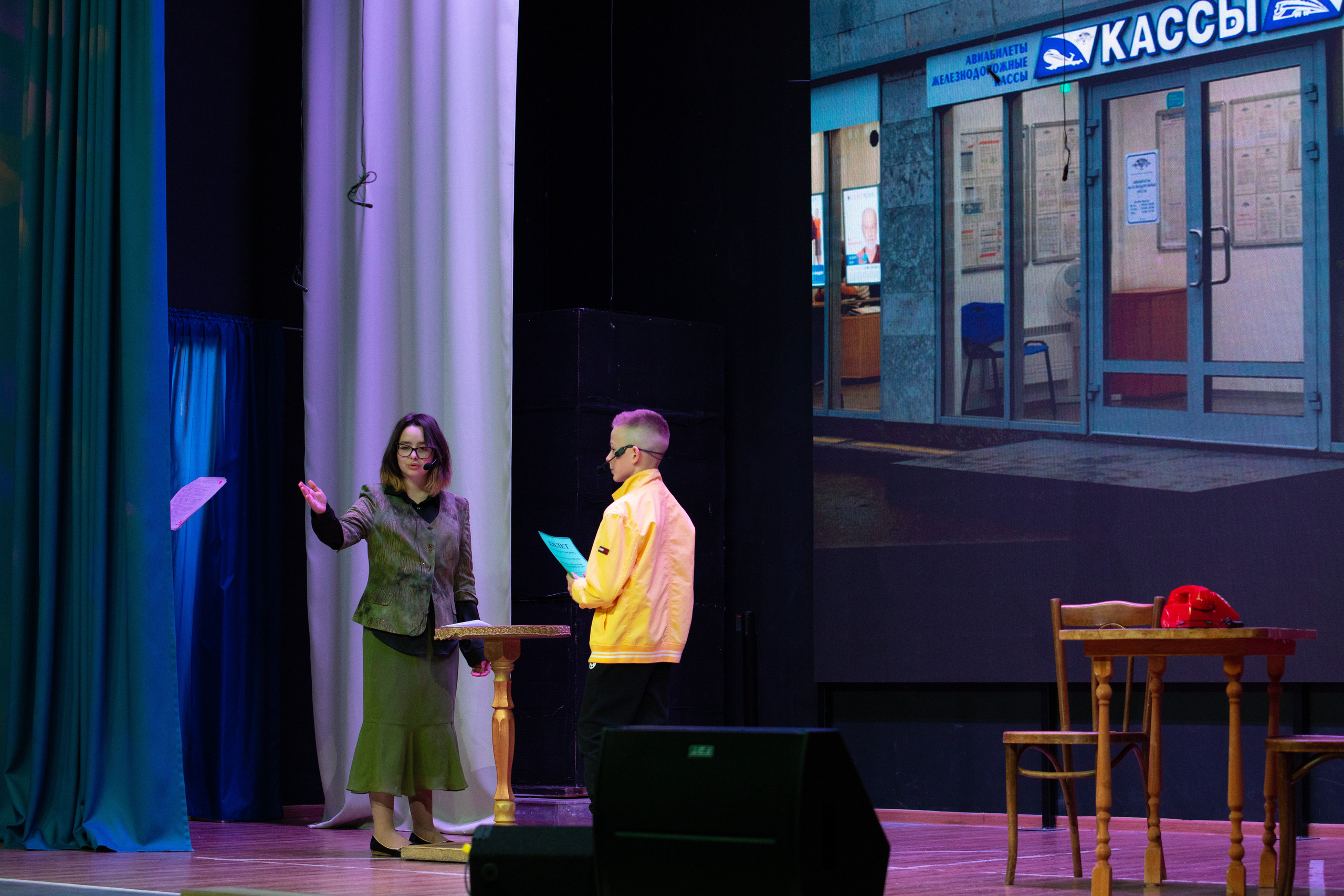 Спектакль «Летчик особых поручений». Репортажный фотограф Виктория Чорба