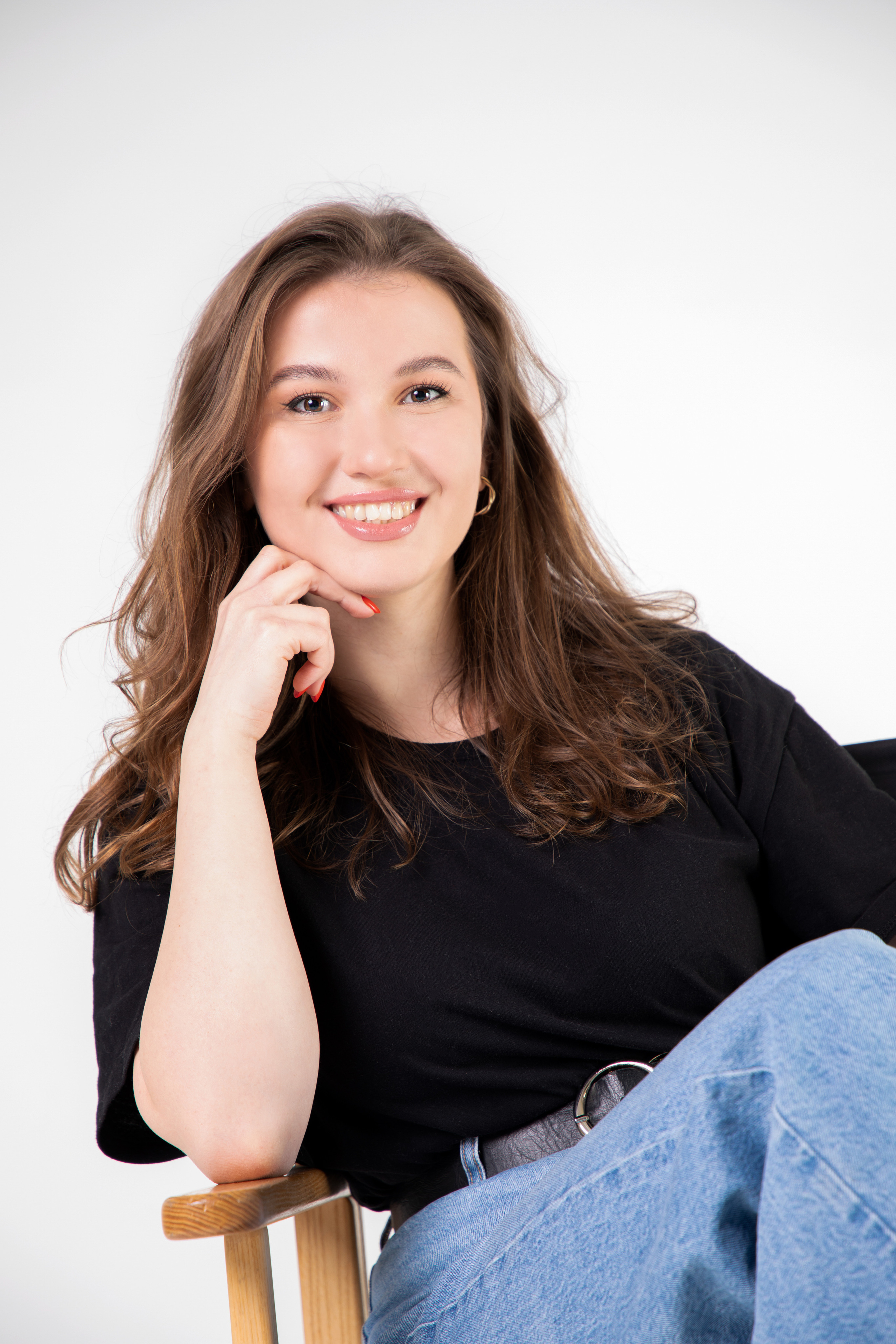 Студийный портрет I Виктория. Репортажный фотограф Виктория Чорба