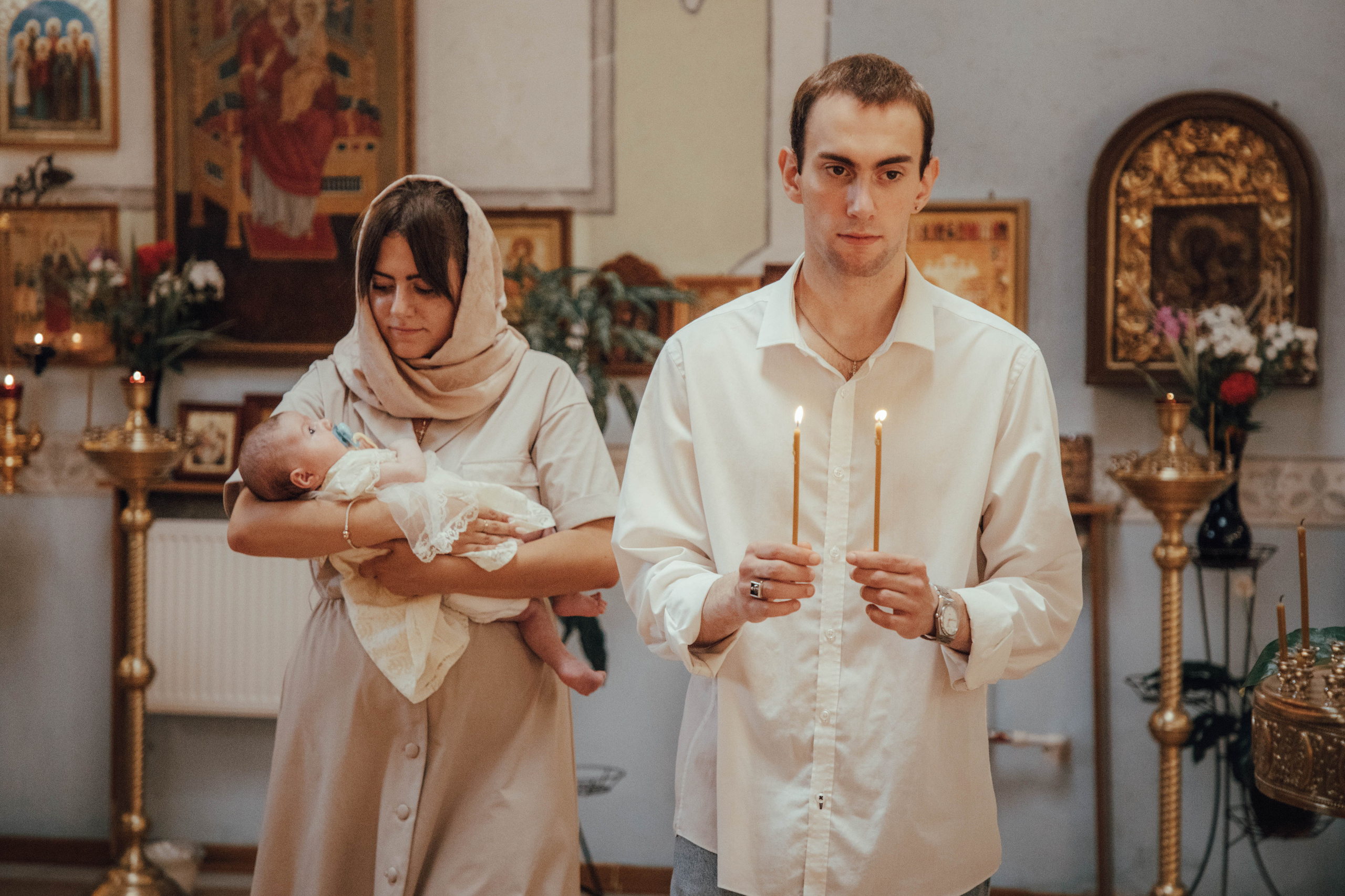 Крестины Ксении. Репортажный фотограф Виктория Чорба