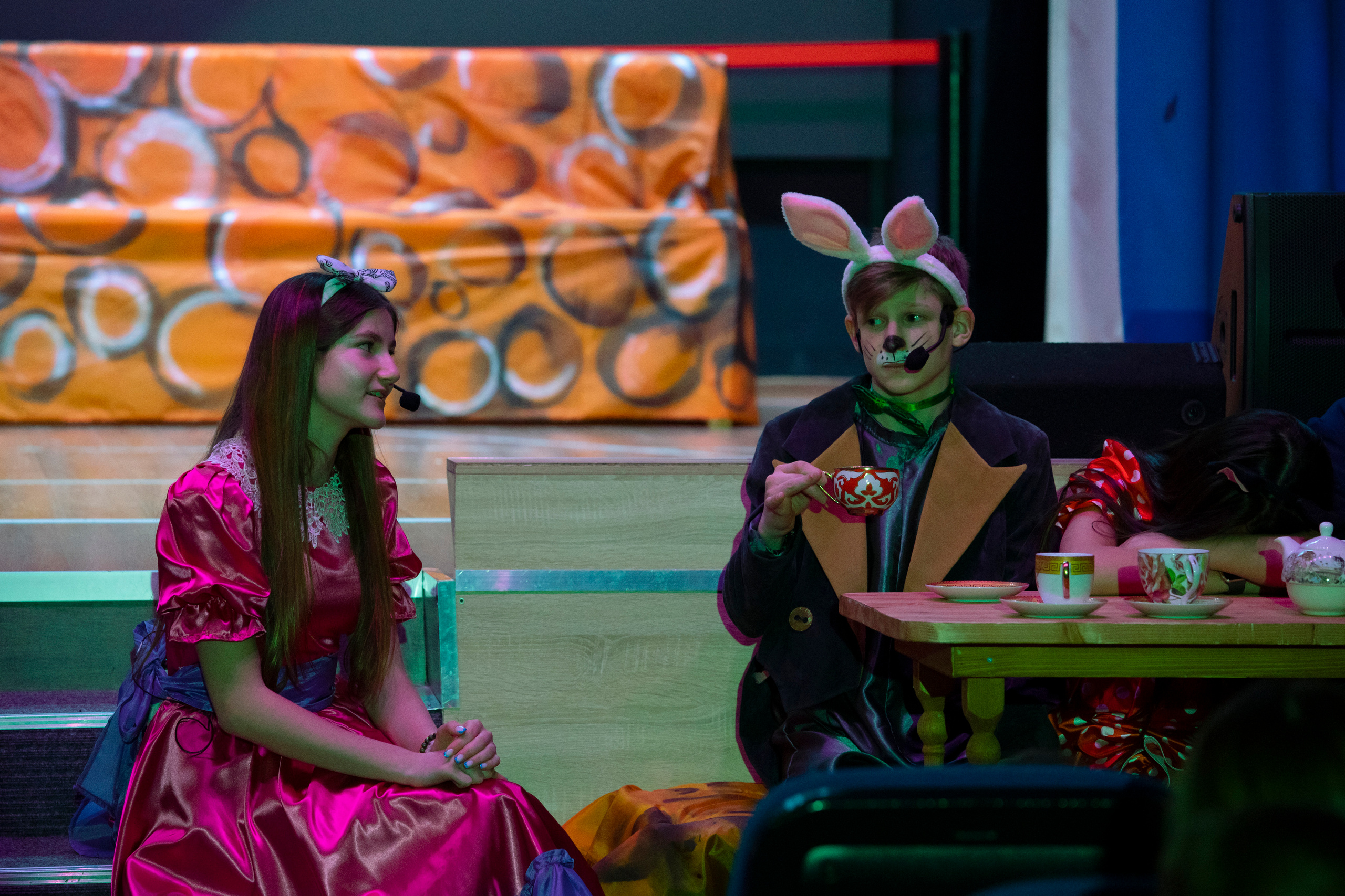 Спектакль «Алиса в Зазеркалье». Репортажный фотограф Виктория Чорба