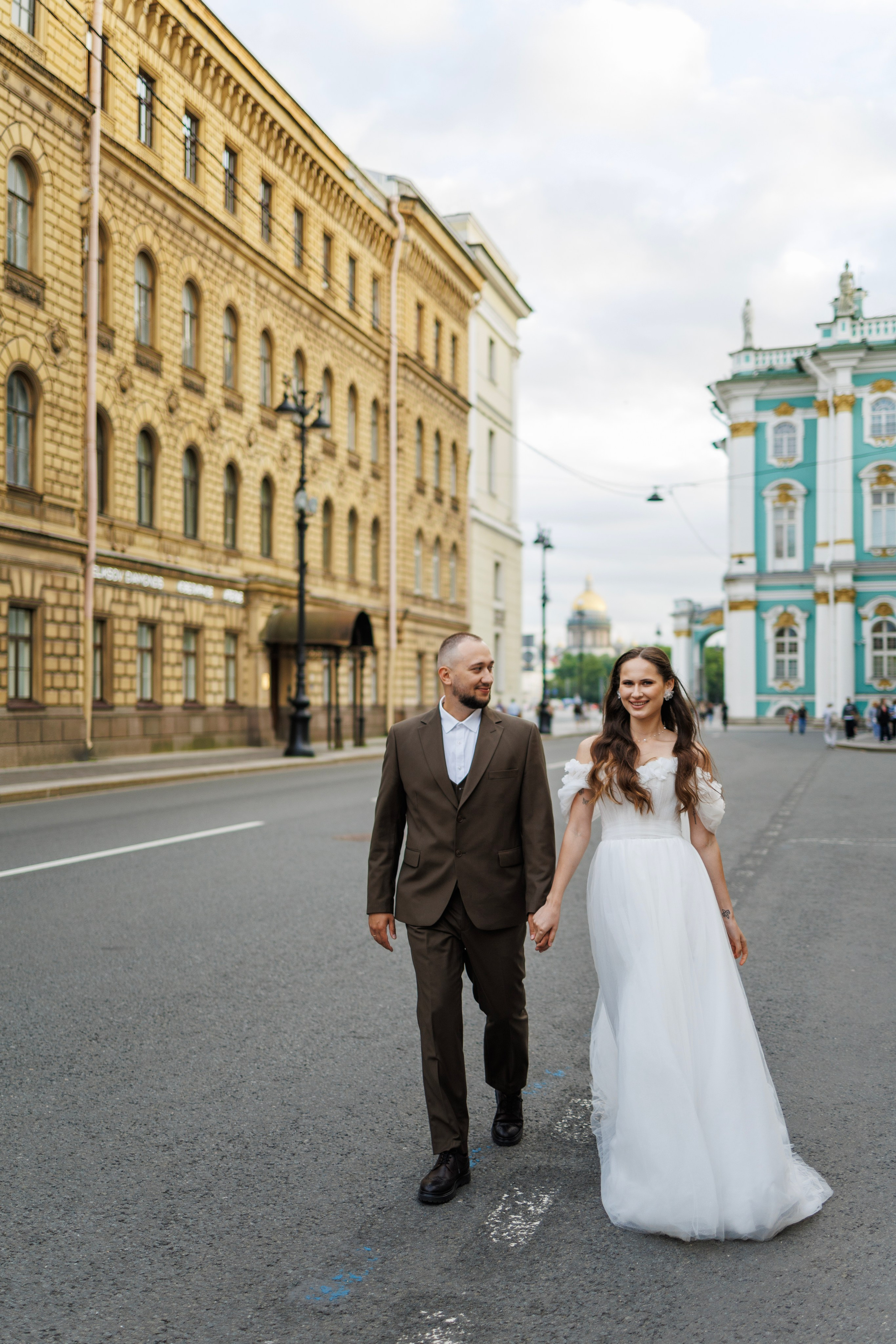 Руслан и Виолетта — Исаакий, Зимняя канавка. Боженова Елена фотограф Санкт-Петербург