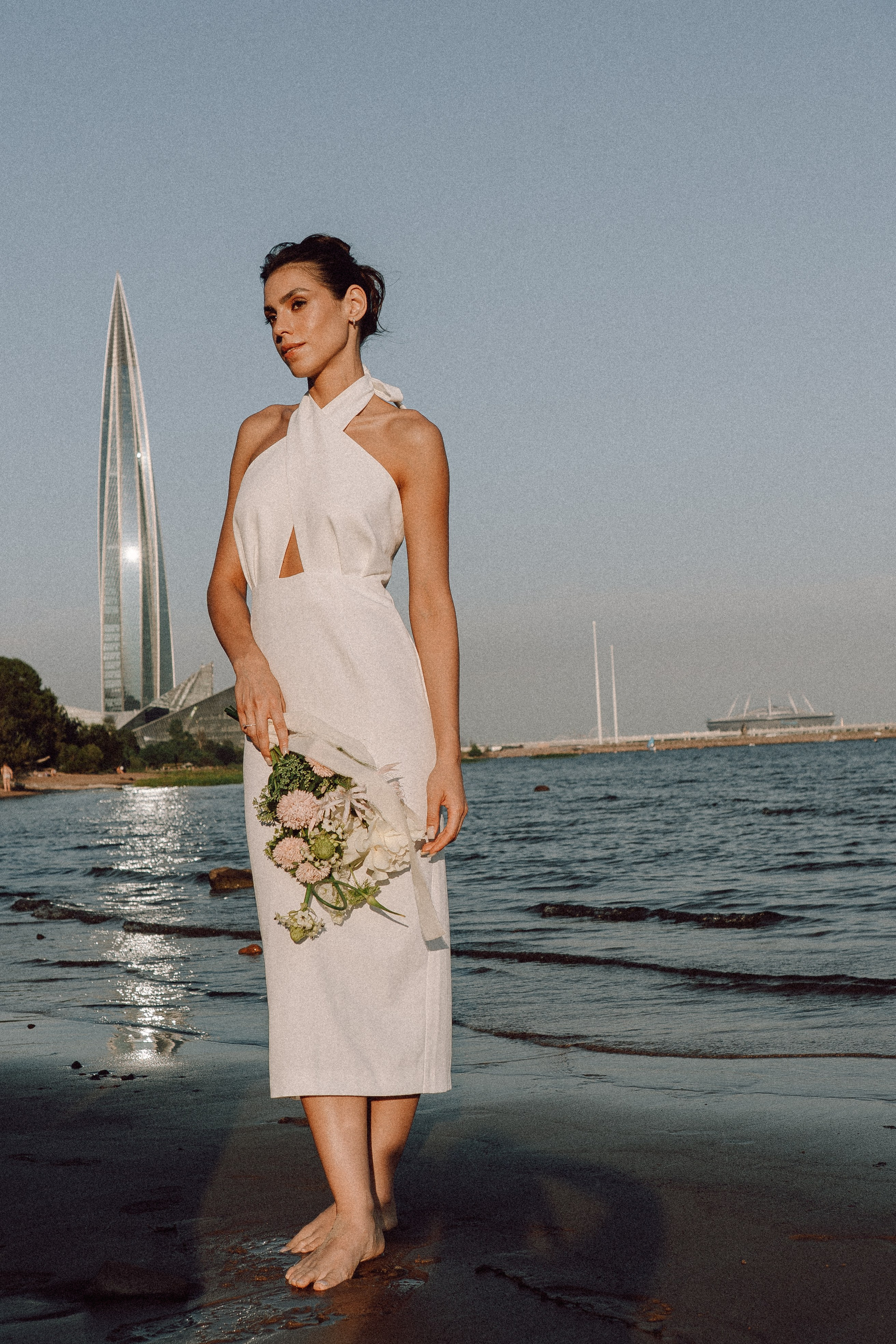 СВАДЕБНАЯ ФОТОСЕССИЯ ВЫЕЗДНОЙ ЦЕРЕМОНИИ (ФИНСКИЙ ЗАЛИВ). Профессиональный фотограф, Санкт-Петербург — Виктория Богомолова