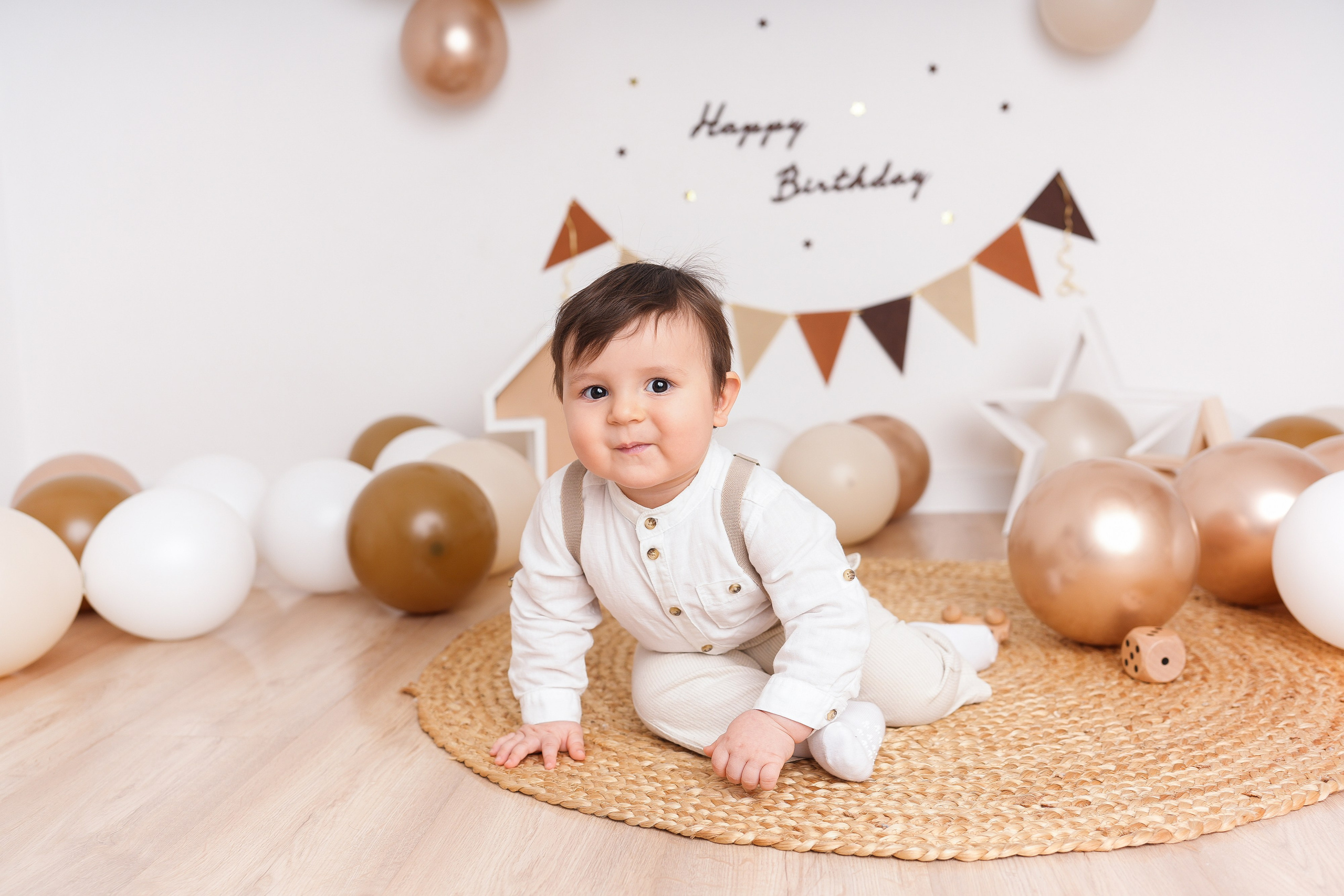 Годик. Фотограф новорожденных и детский фотограф в Екатеринбурге Ксени