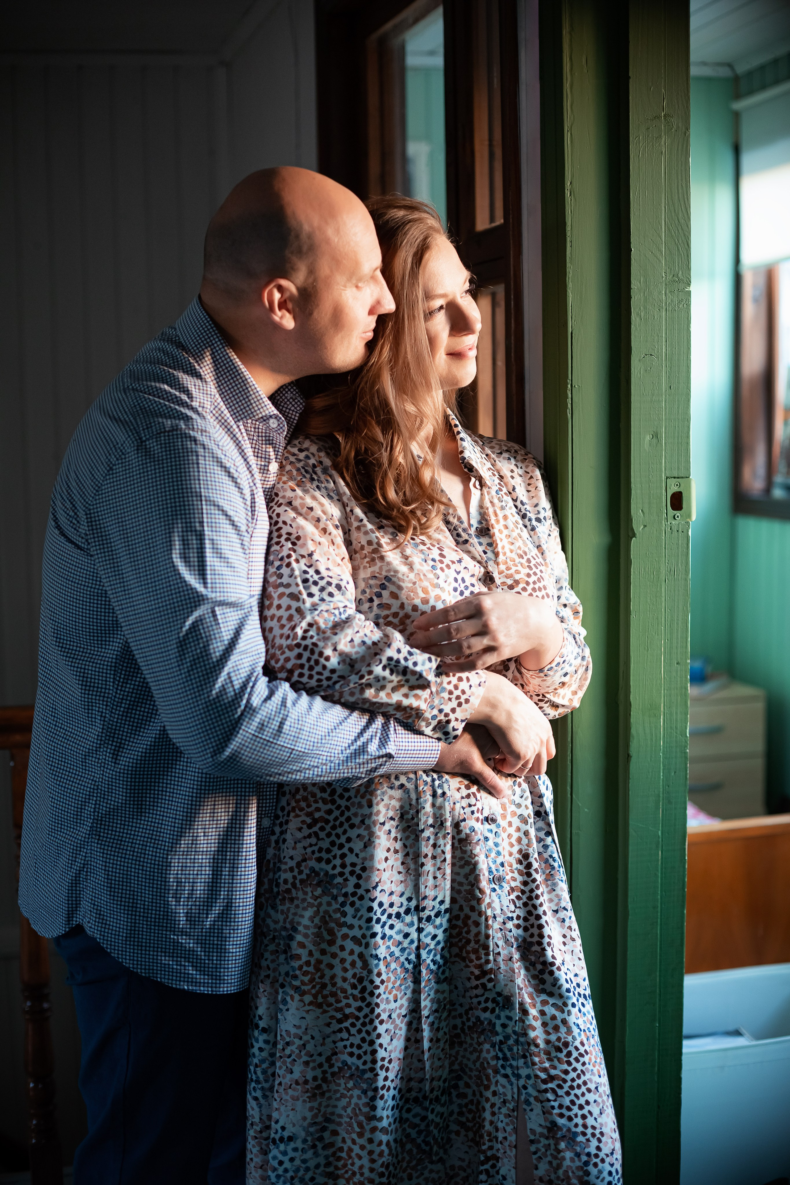 Цветущие яблони. Олеся, Юра и Федя. Семейный и детский фотограф Комина Елена, Власиха, Одинцово