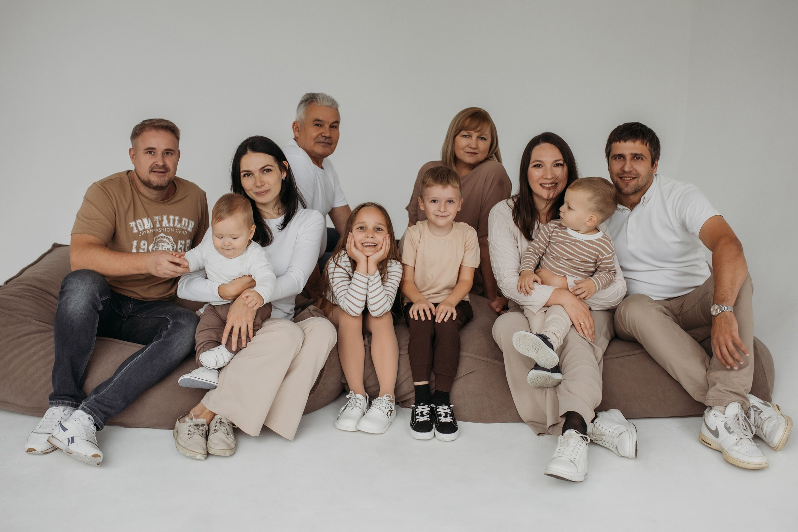 Студийные фотосессии. Семейный фотограф в Санкт-Петербурге