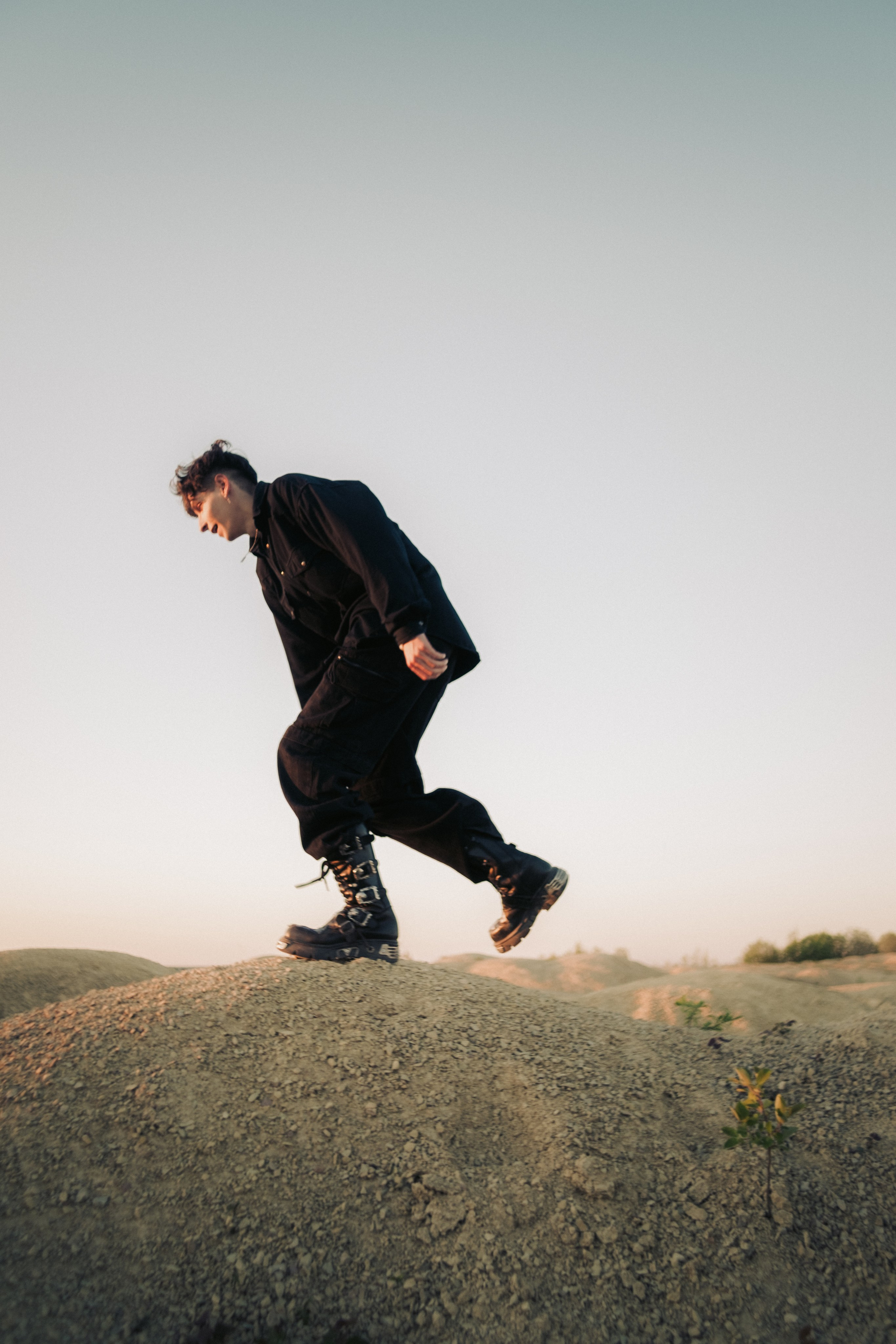 Дима. Рассвет на Борницком карьере. Lickord