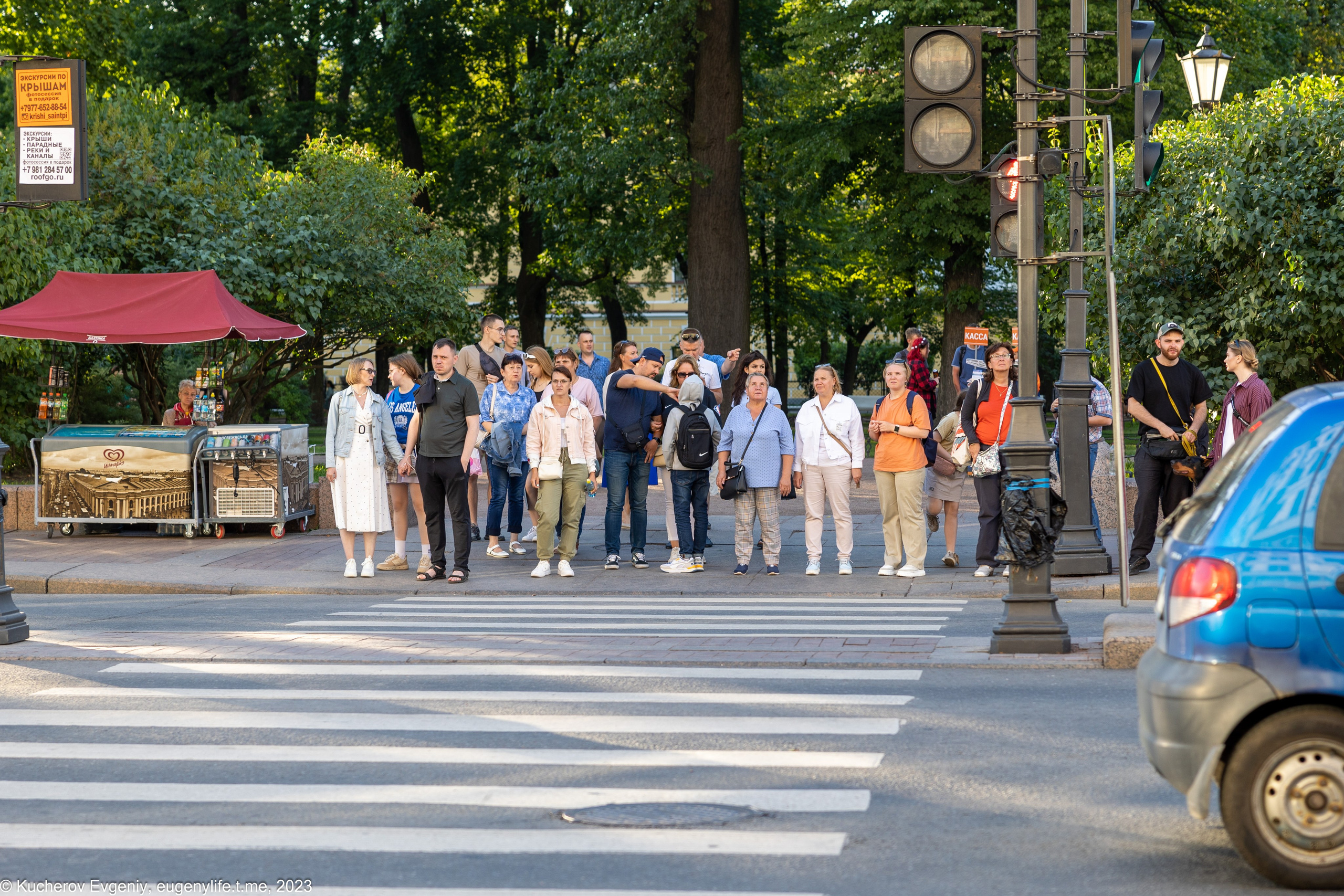Светофоры и переходы. Кучеров Евгений. Фотограф
