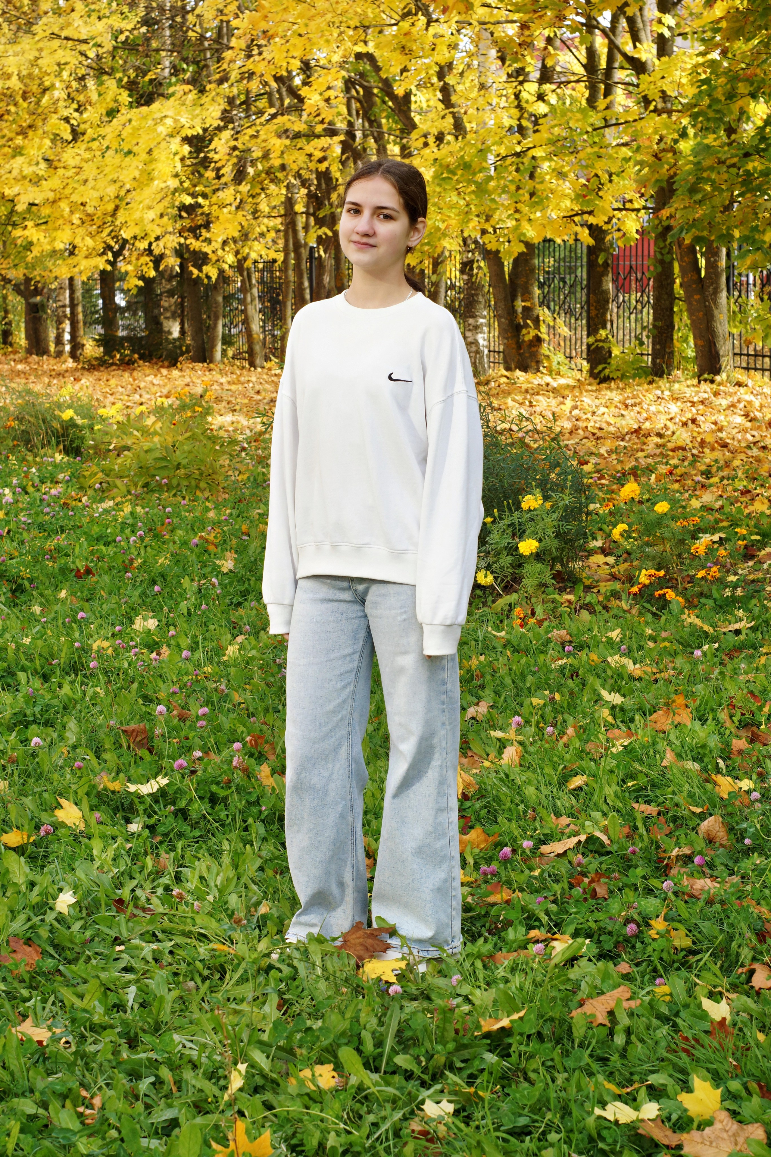 Осенняя фотосессия в школе г. Йошкар-Ола