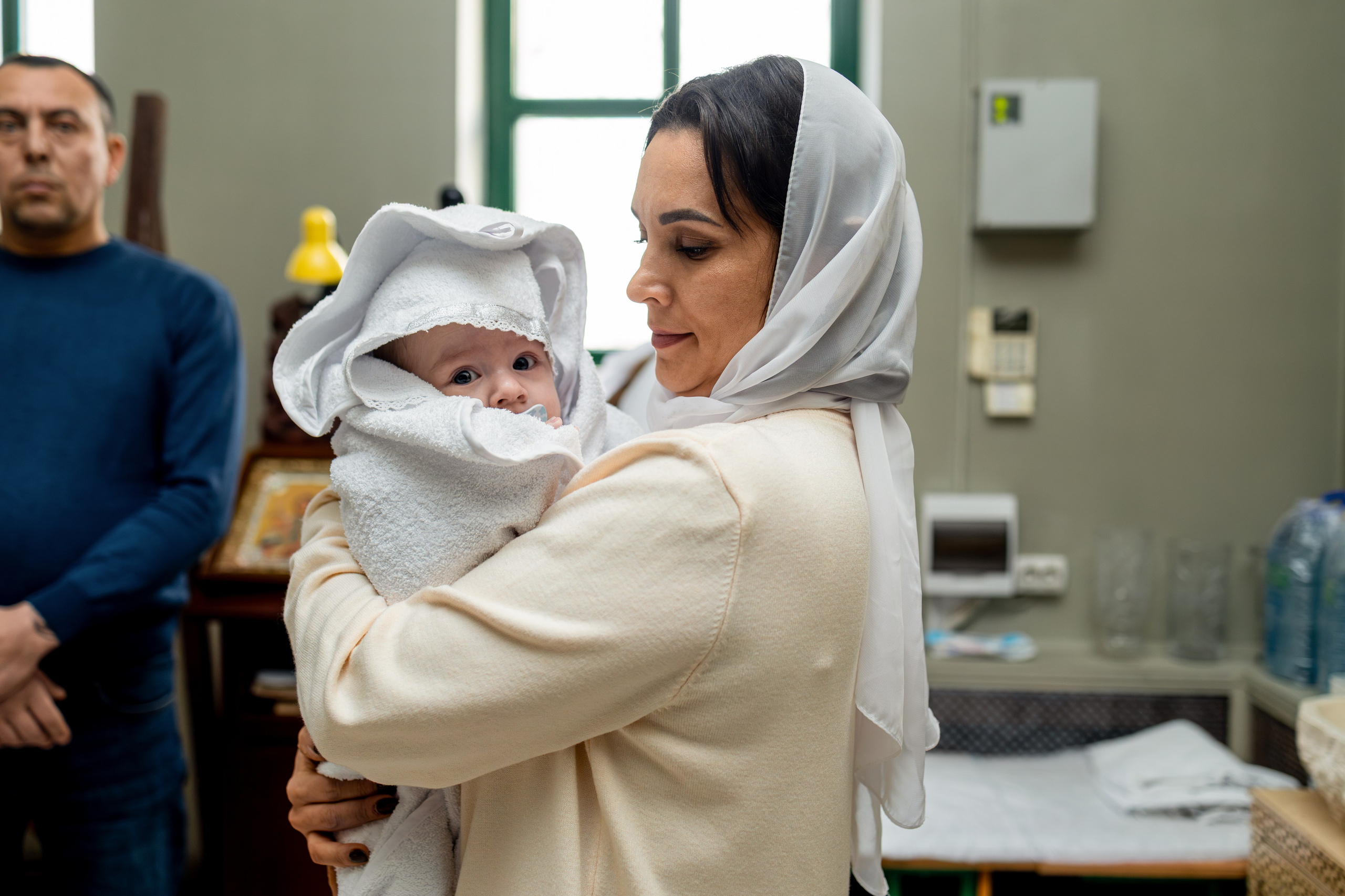 Крещение. Фотограф Виктория Кравец