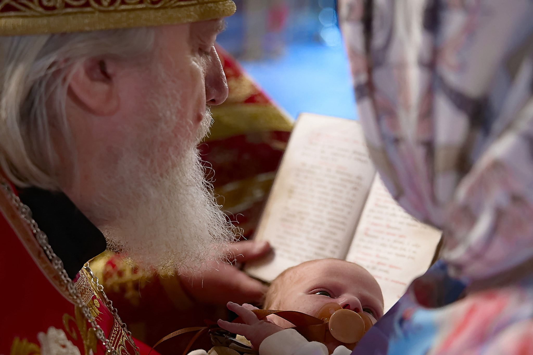 Таинство Крещения на Светлой Седмице. Фотограф в Москве