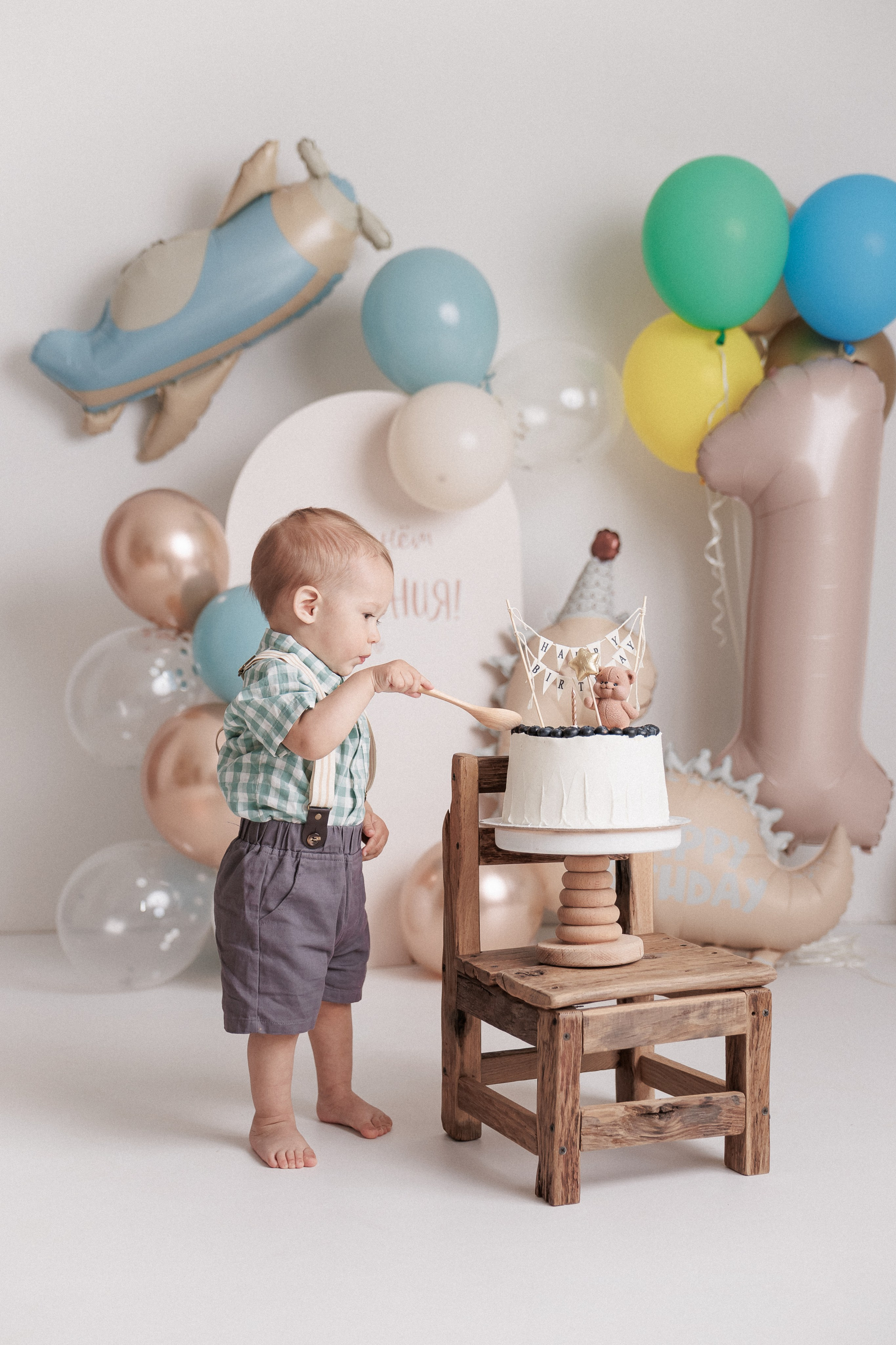 Годовасие. Фотограф новорождённых Ярославль. Детский и семейный фотограф Анна Салова