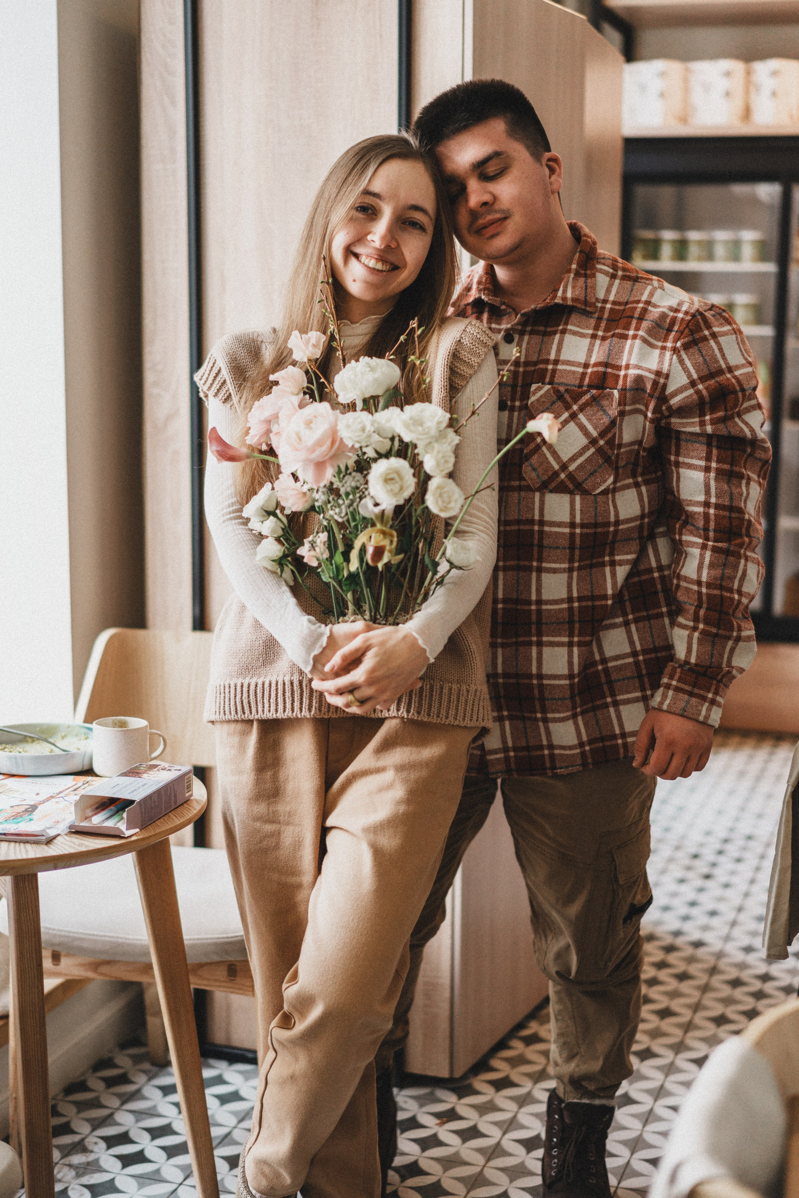 OCHEN' — цветочная встреча 14 февраля. Семейный и детский фотограф и видеограф в Москве, Серпухове и Тарусе Валерия Сорокина