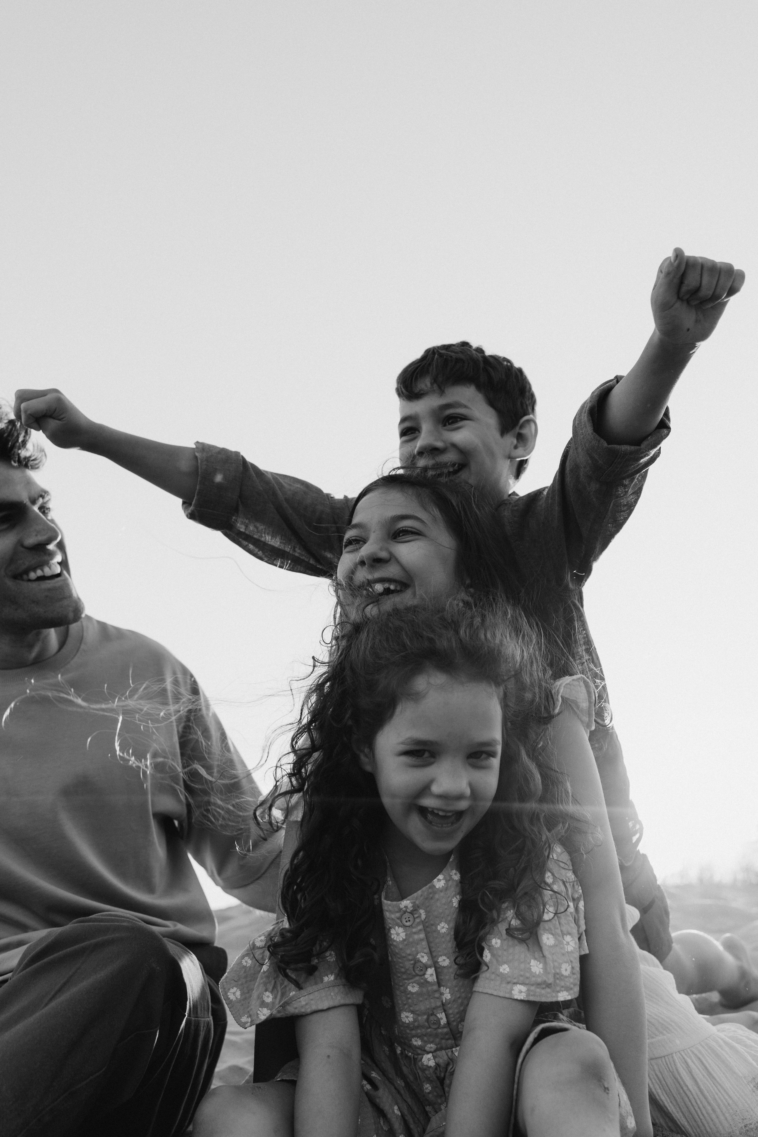 Семейная фотосессия на природе. Семейный фотограф в Москве Галина Гончар