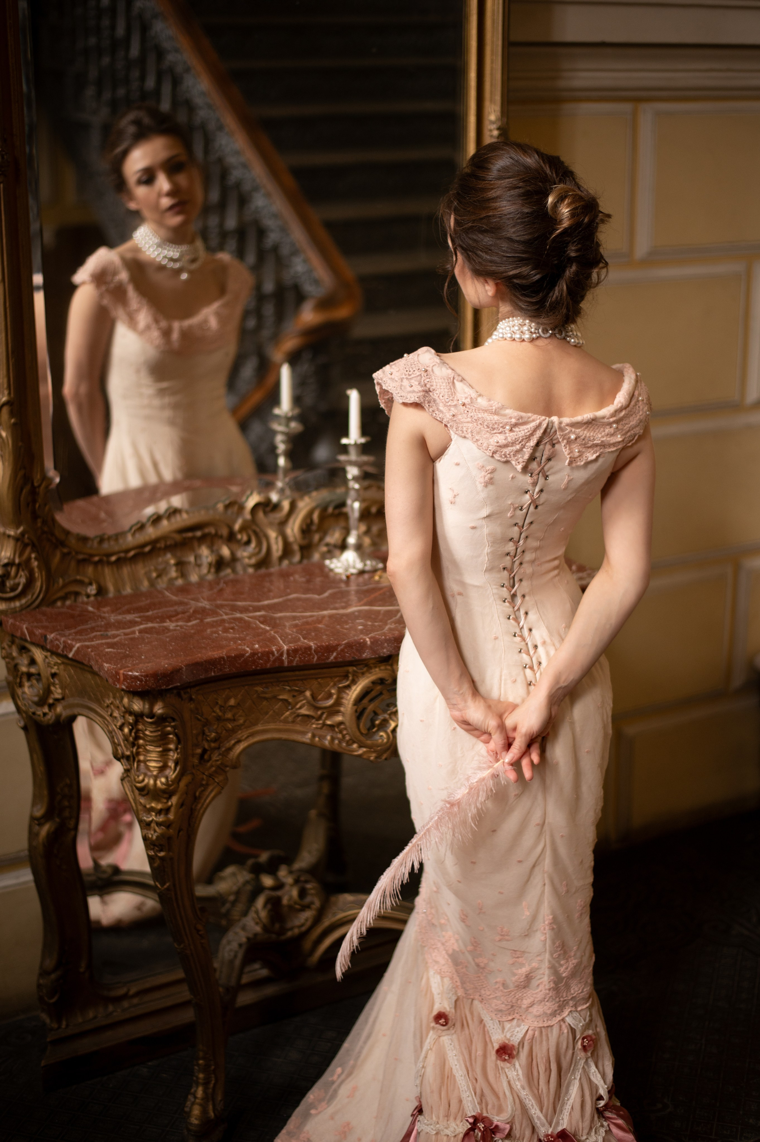 Библиотека Пушкина. Винтажные фотосессии в Москве