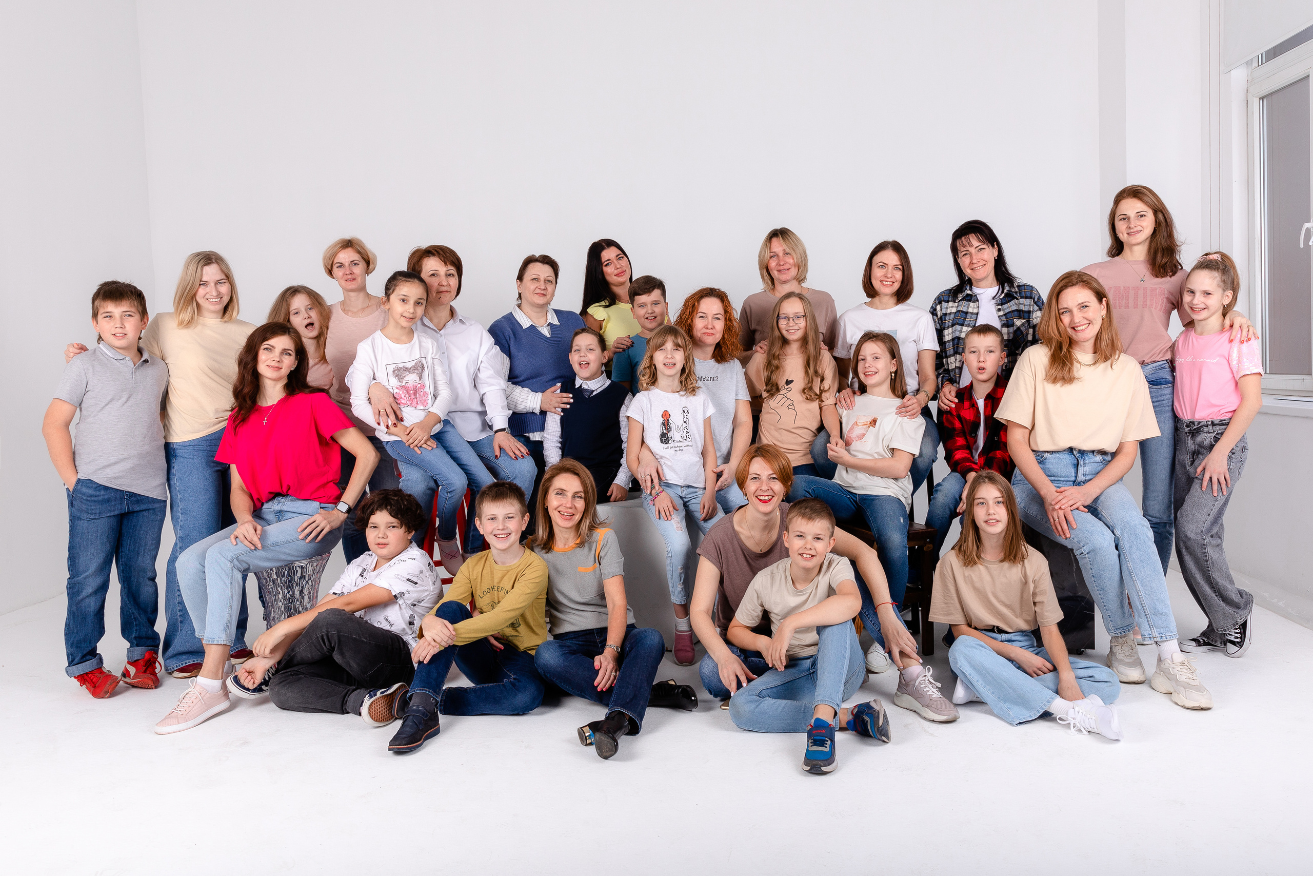 4 класс — студийная съемка. Фотограф и режиссер Московко Екатерина