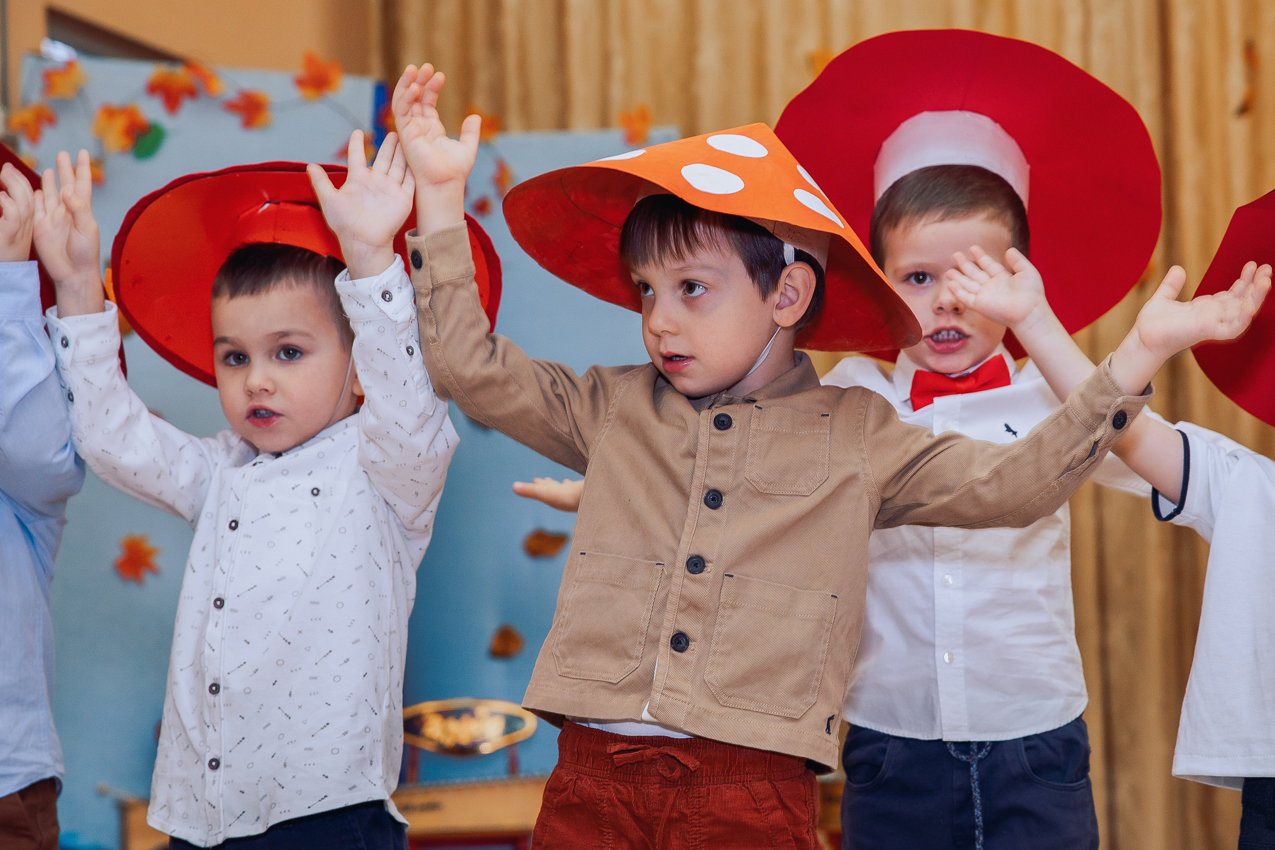 Праздник осени в средней группе детского сада. Фотограф и режиссер Московко Екатерина