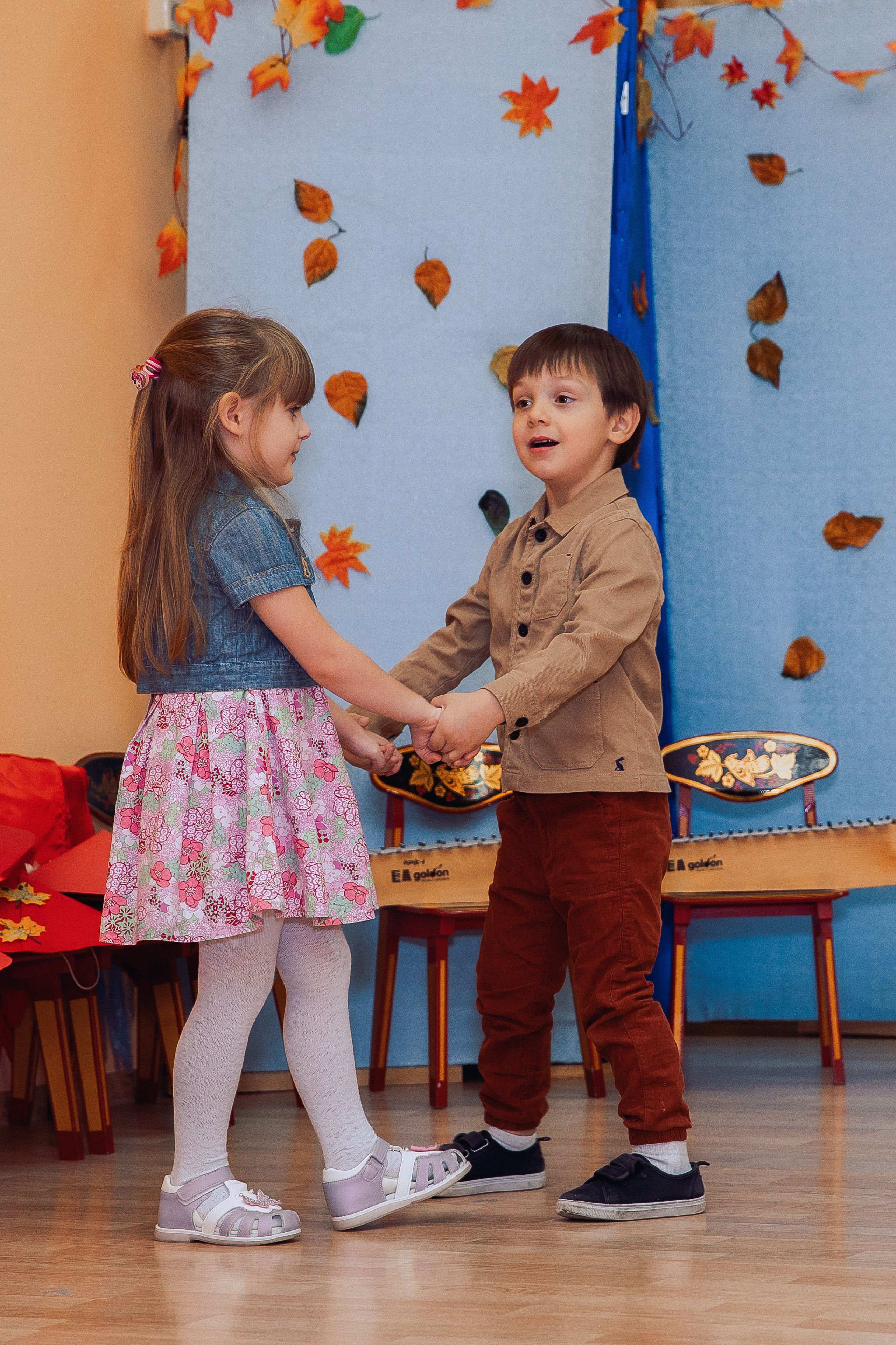 Праздник осени в средней группе детского сада. Фотограф и режиссер Московко Екатерина