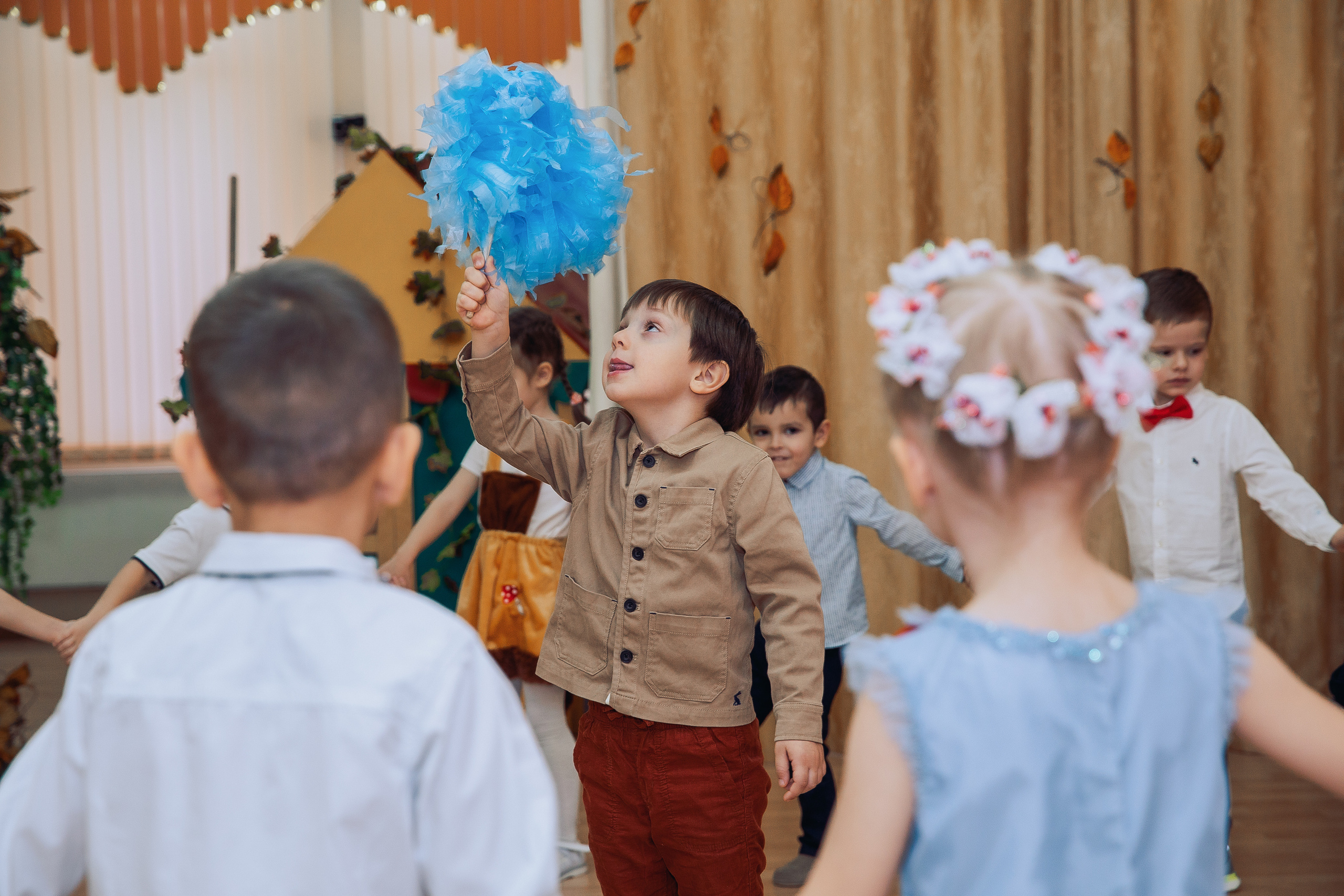 Праздник осени в средней группе детского сада. Фотограф и режиссер Московко Екатерина