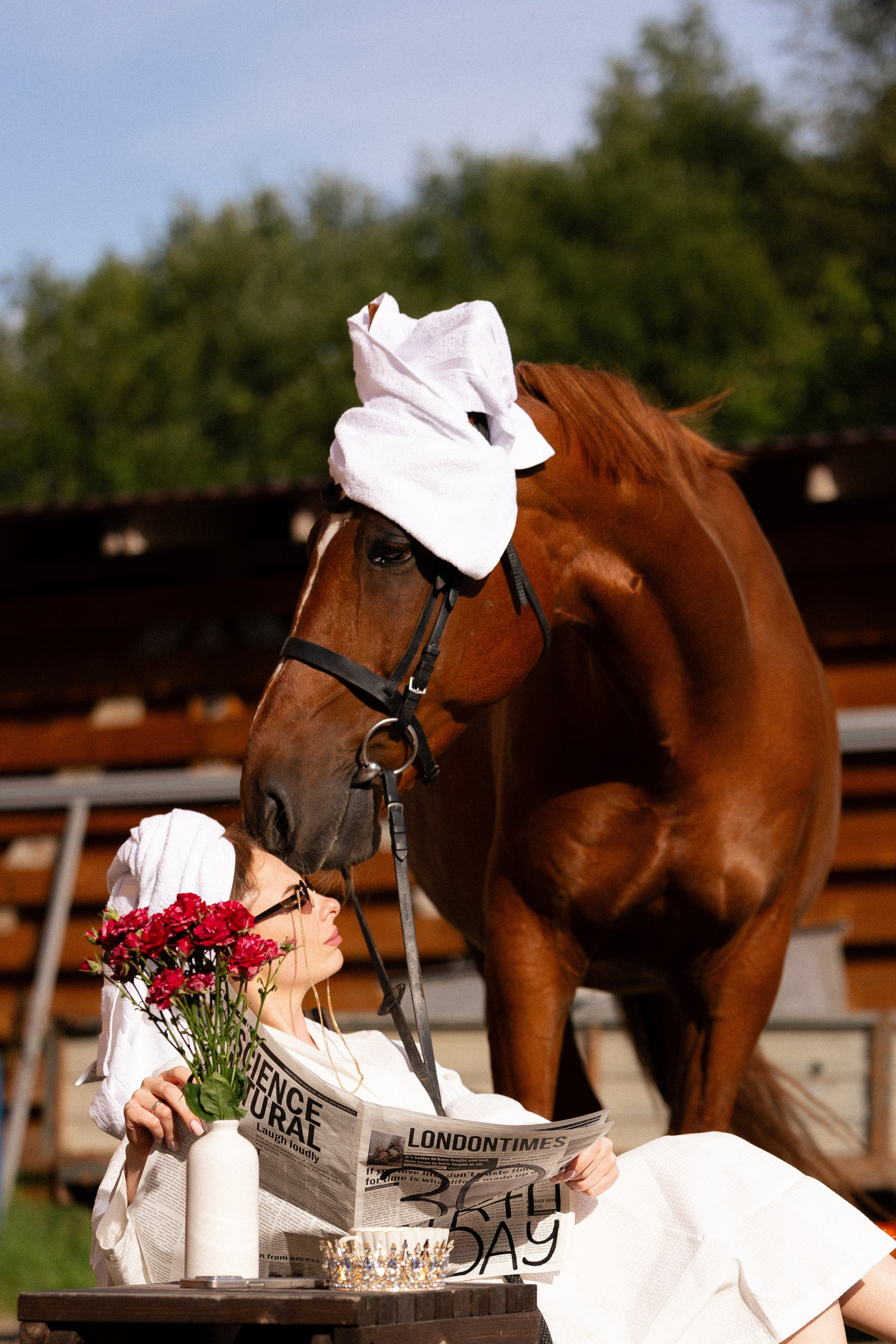 Мария и Реванш. Фотограф и видеограф анималист Аганина Дарья