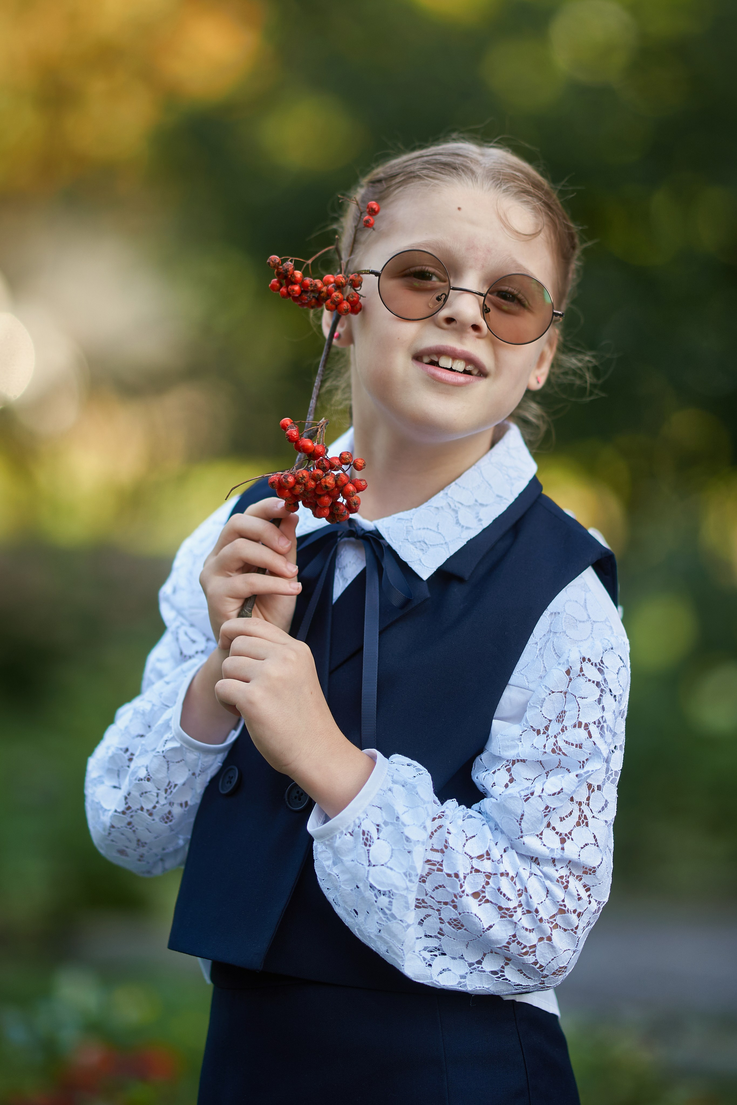 Первоклассница. Фотограф Владимир Артамонов