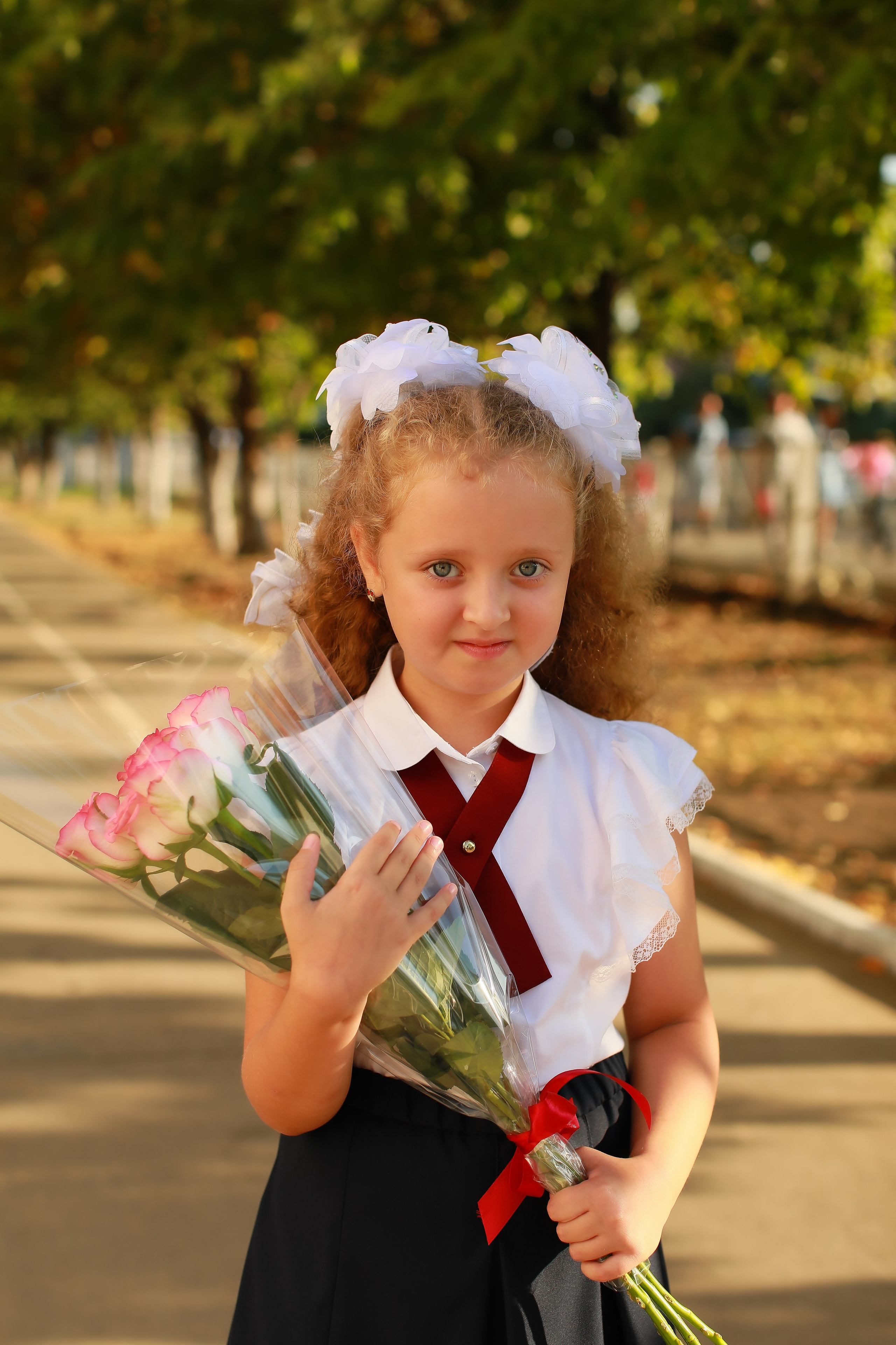 1 сентября (Школа 93). Детский семейный фотограф Краснодар