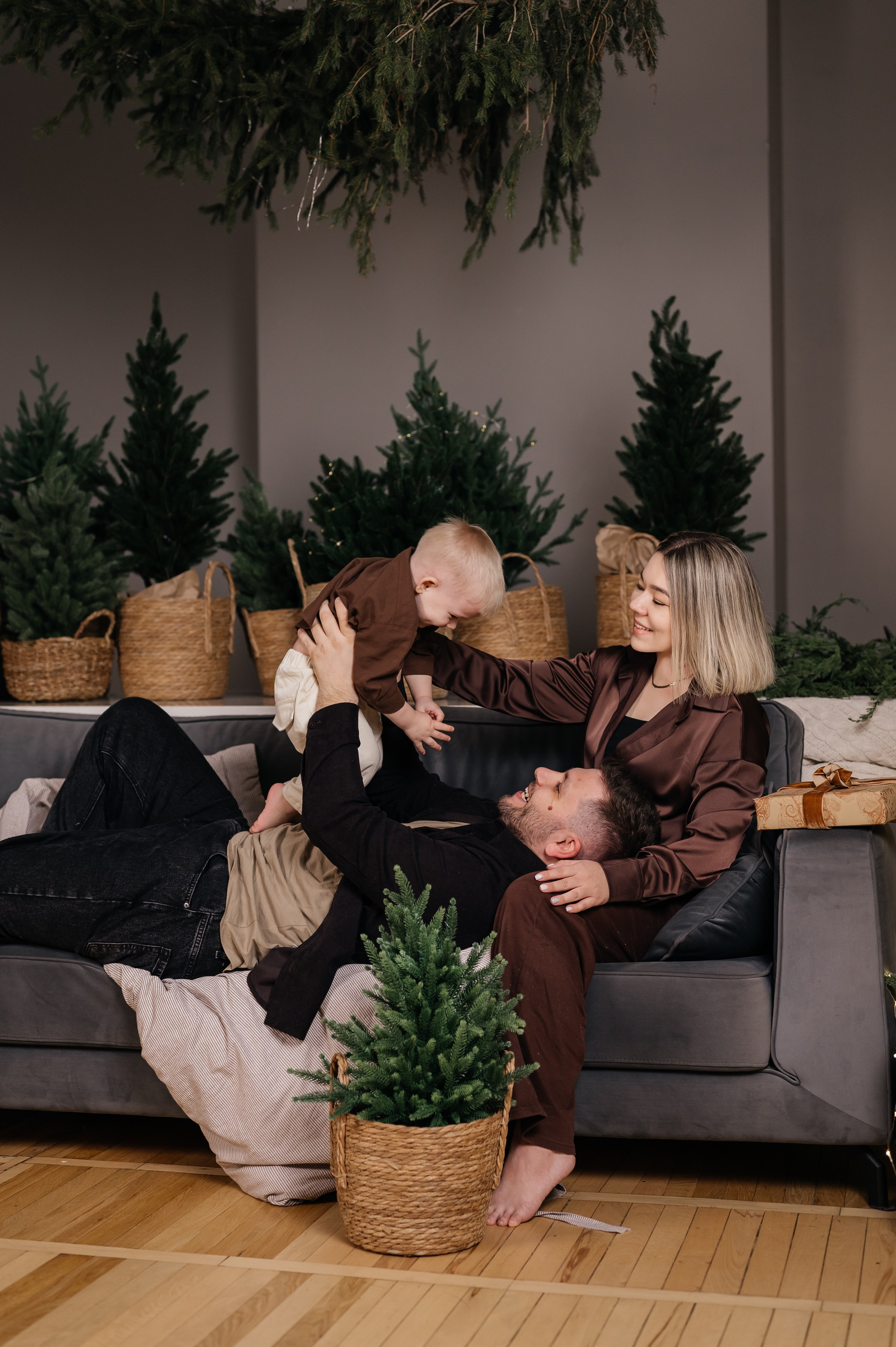 Новогодняя фотосессия. Свадебный и семейный фотограф в Краснодаре Алина Мельник