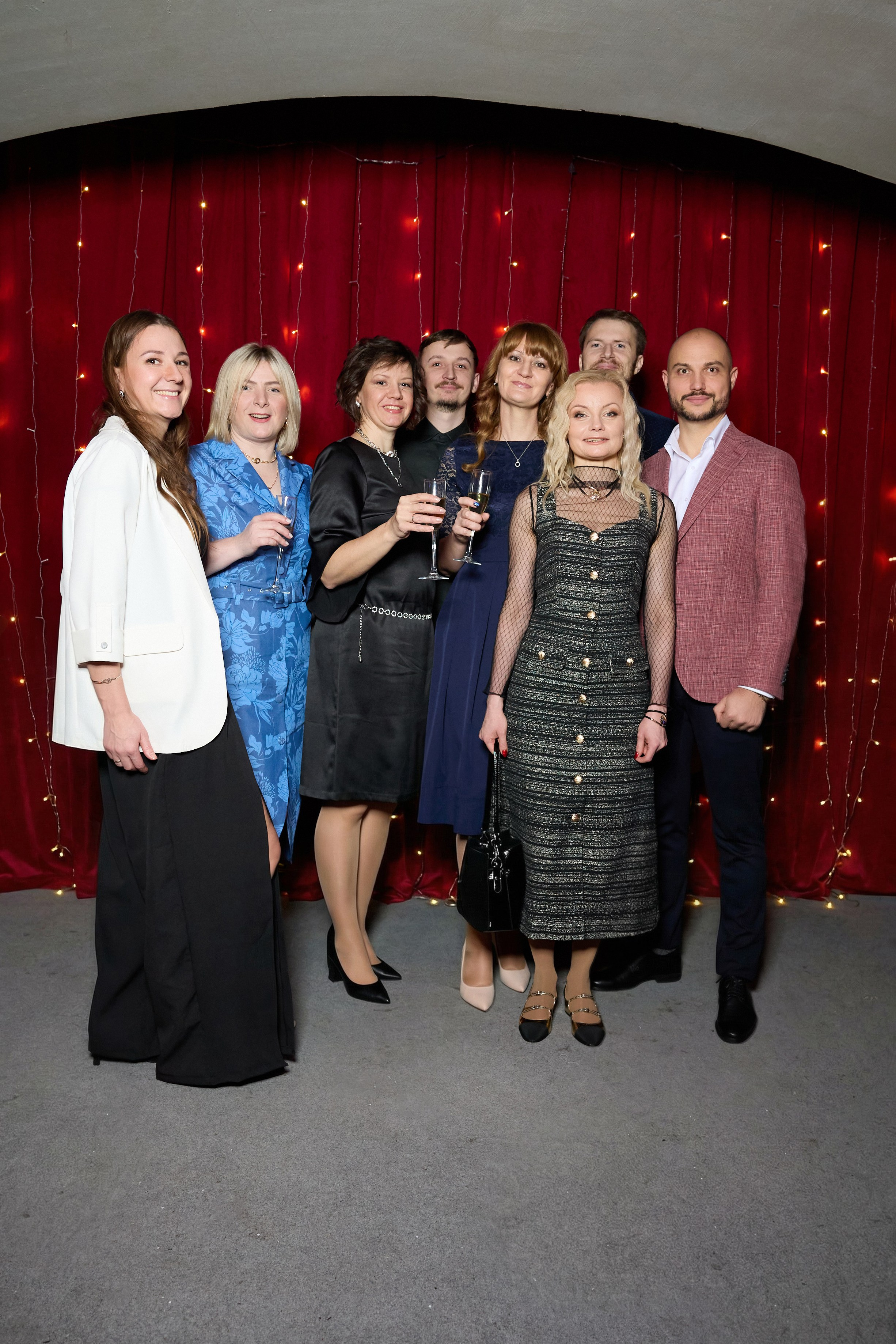 Наша компашка на корпоратив