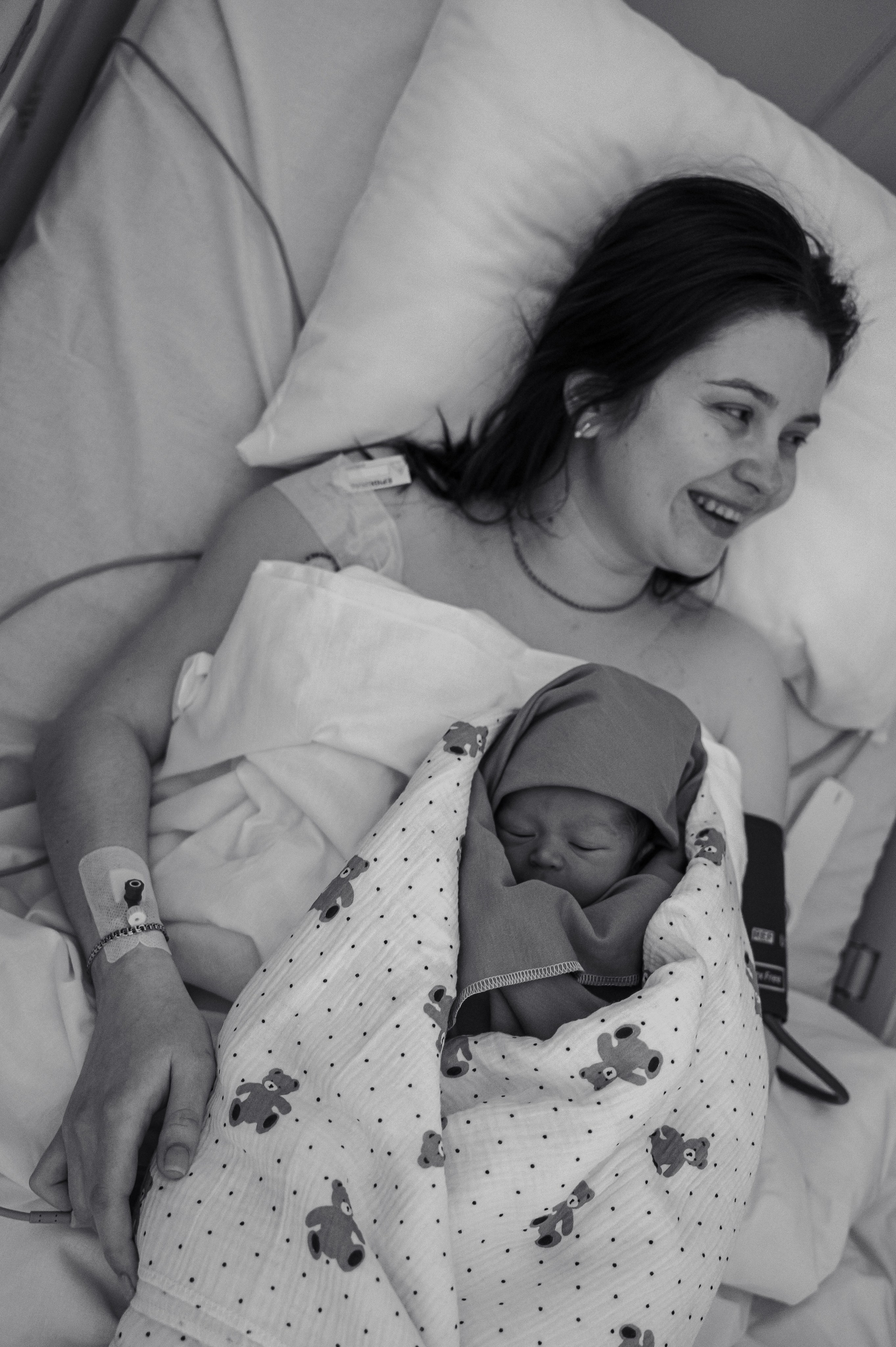 Иван родился в МД Лахта / Ивченкова Е.Н. / Старостина А. Фотограф на роды СПБ Юлия Герасимова