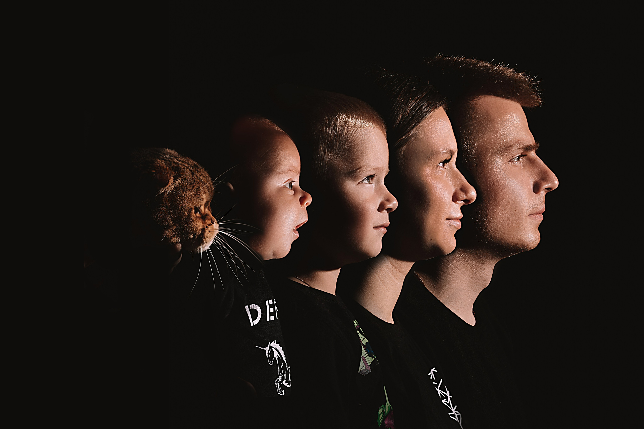 Профили. Семейный фотограф Тюмень, фотограф на роды Салмина Мария