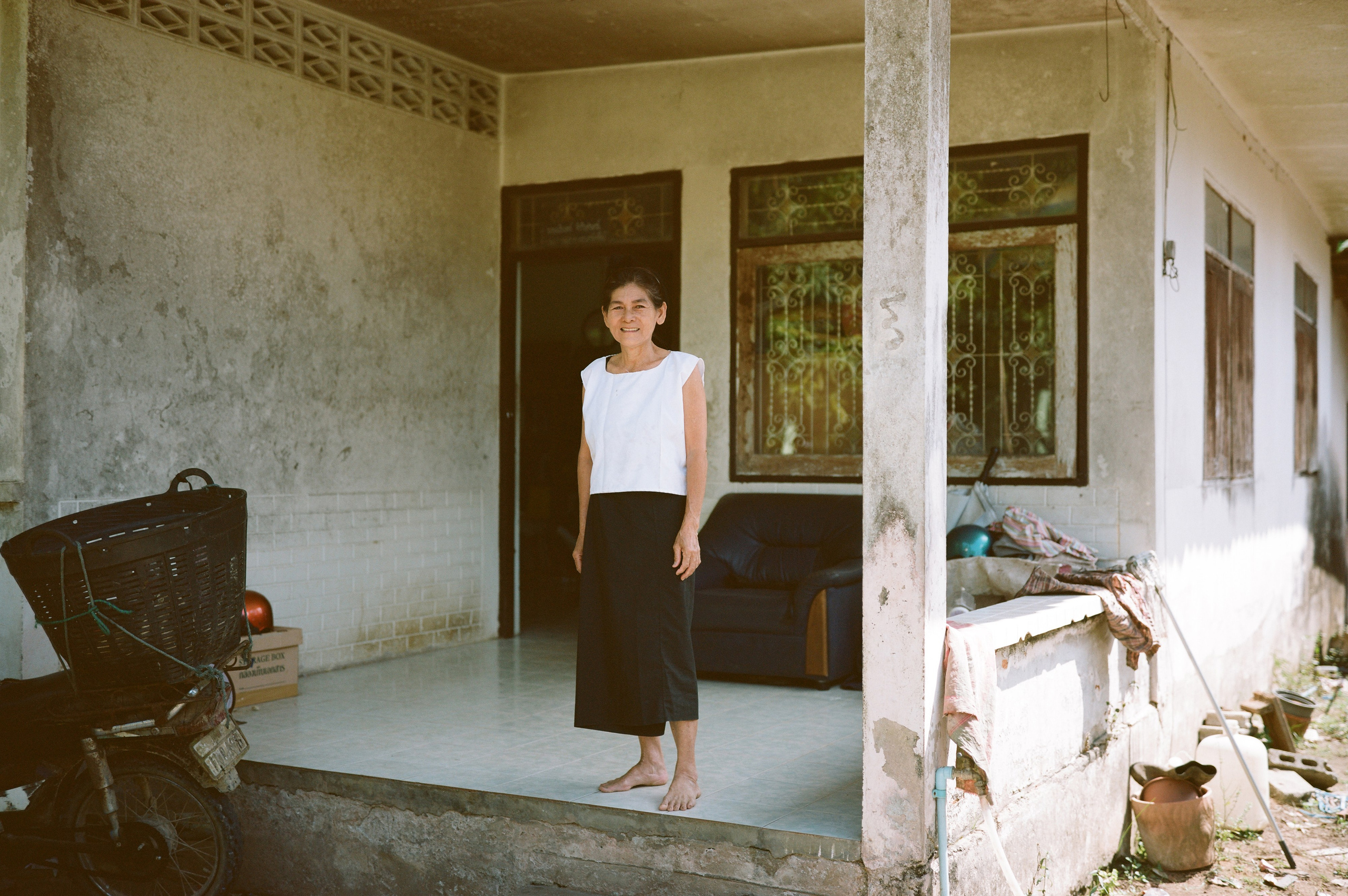 Portraits / color. Katya Zimina, film photographer