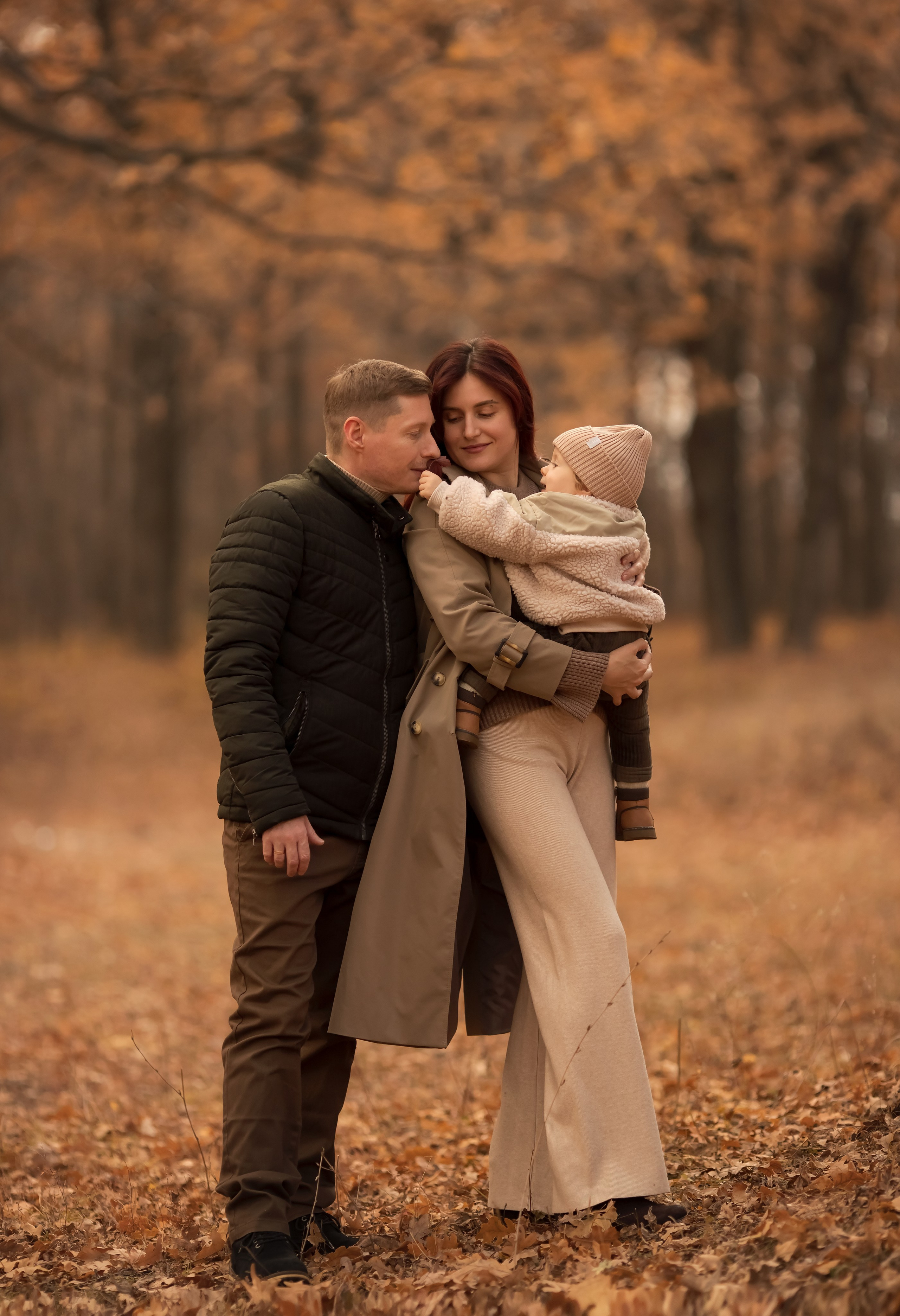 Осень в лесу. Семейный и детский фотограф в Саратове Полина Коткина