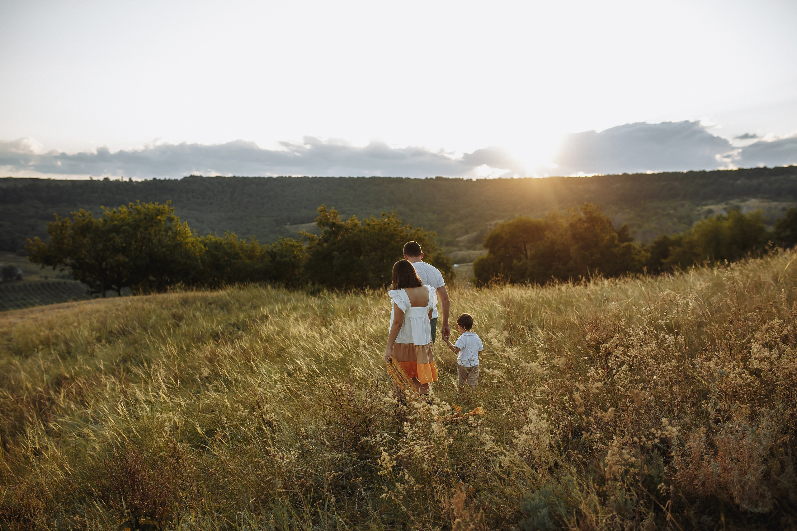 Женя, Юля и Тимофей. Семейный и свадебный фотограф в Саратове Катерина Оленская
