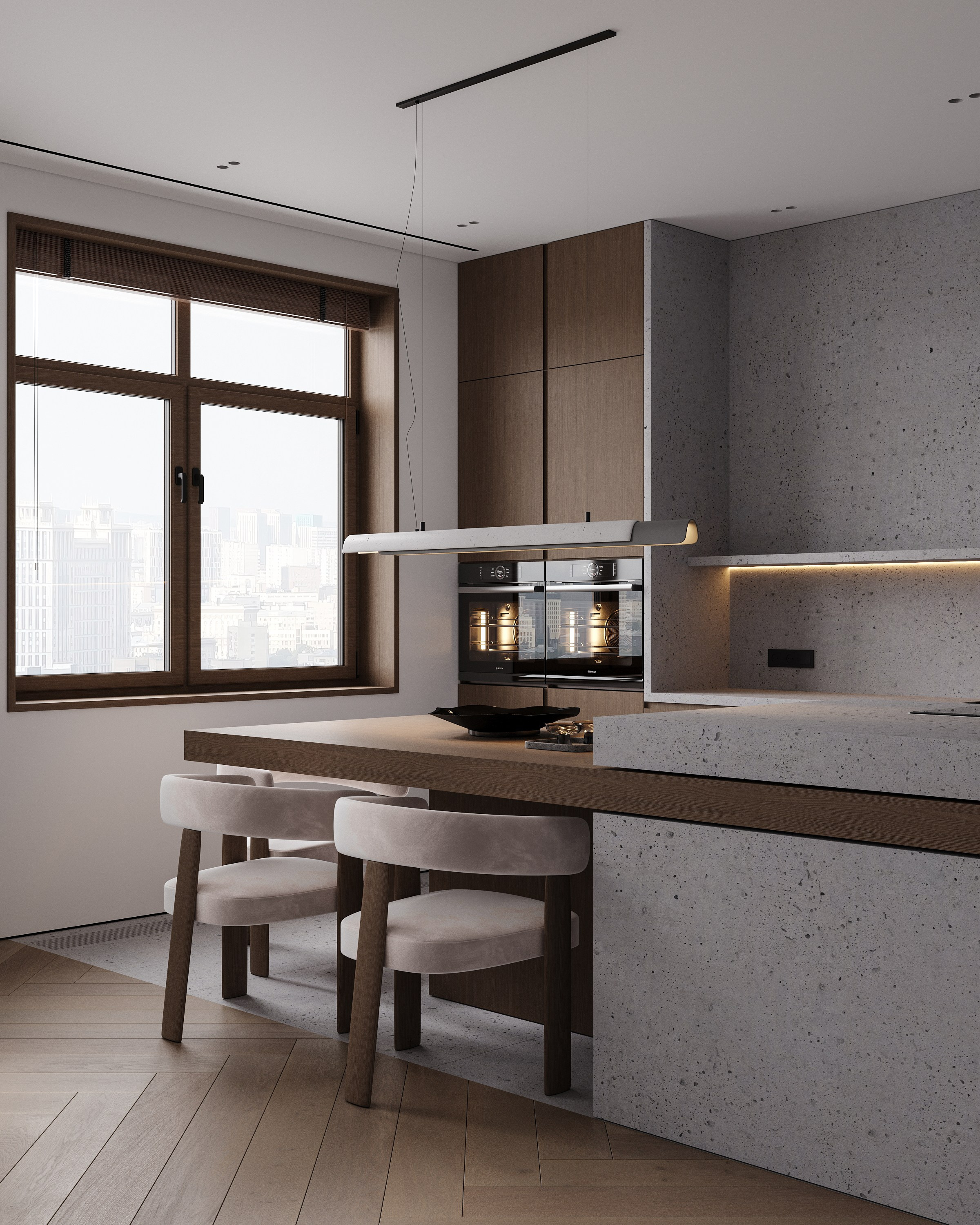 Living room. 3D визуализация интерьеров — Ирина