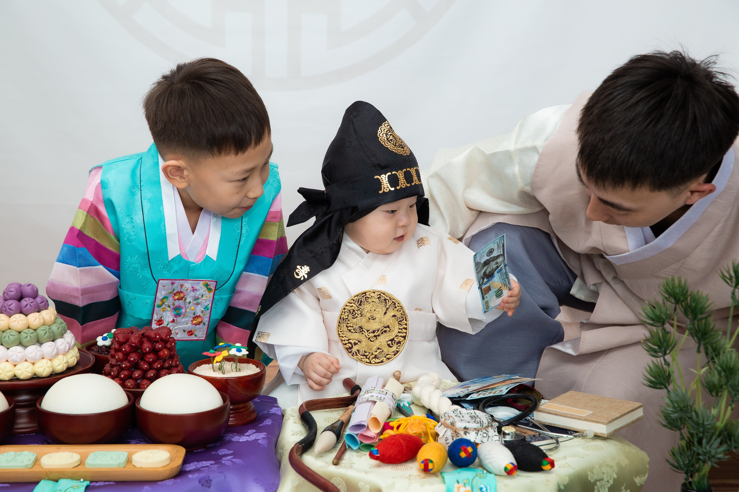 축돌 Утренняя церемония (семья). «Инбок» Фото студия