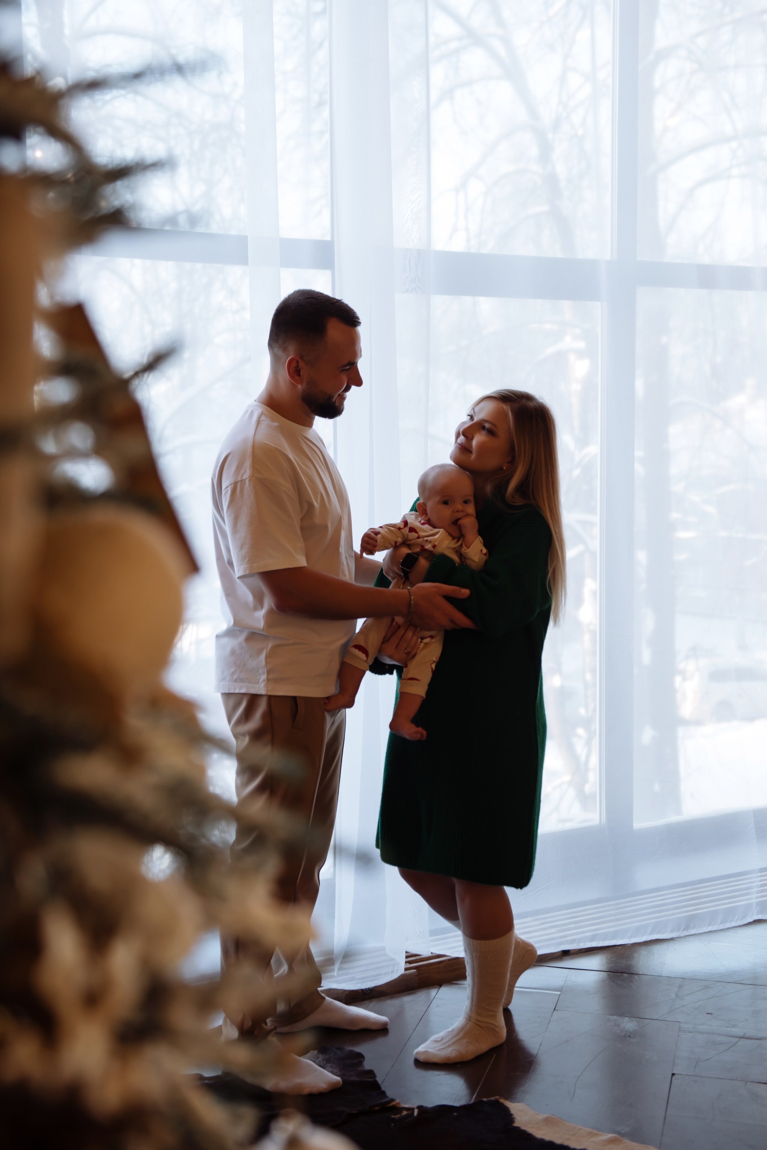 New Year Юля, Рома и маленький Эрик. Свадебный, портретный, фотограф беременности в Нижнем Новгороде Алина Зиновьева