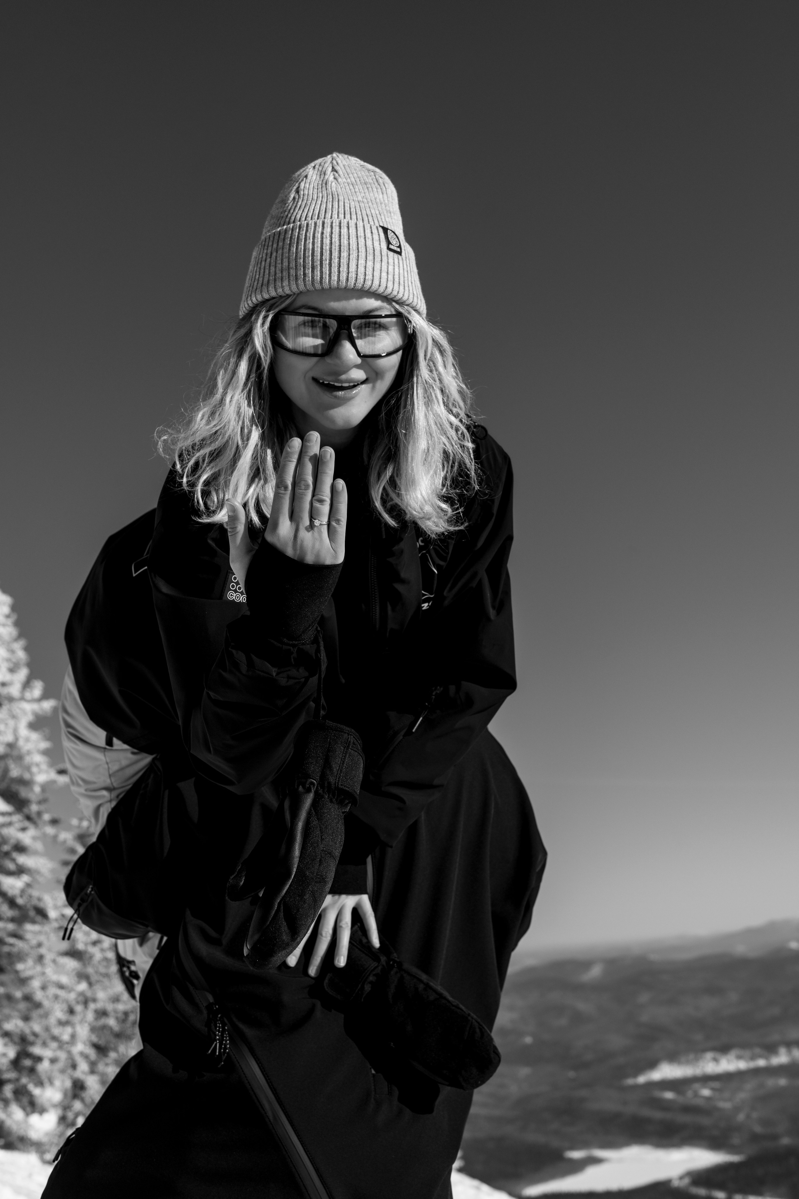 Фотосессия на вершине. Анастасия Паршукова — фотограф Шерегеш Новосибирск