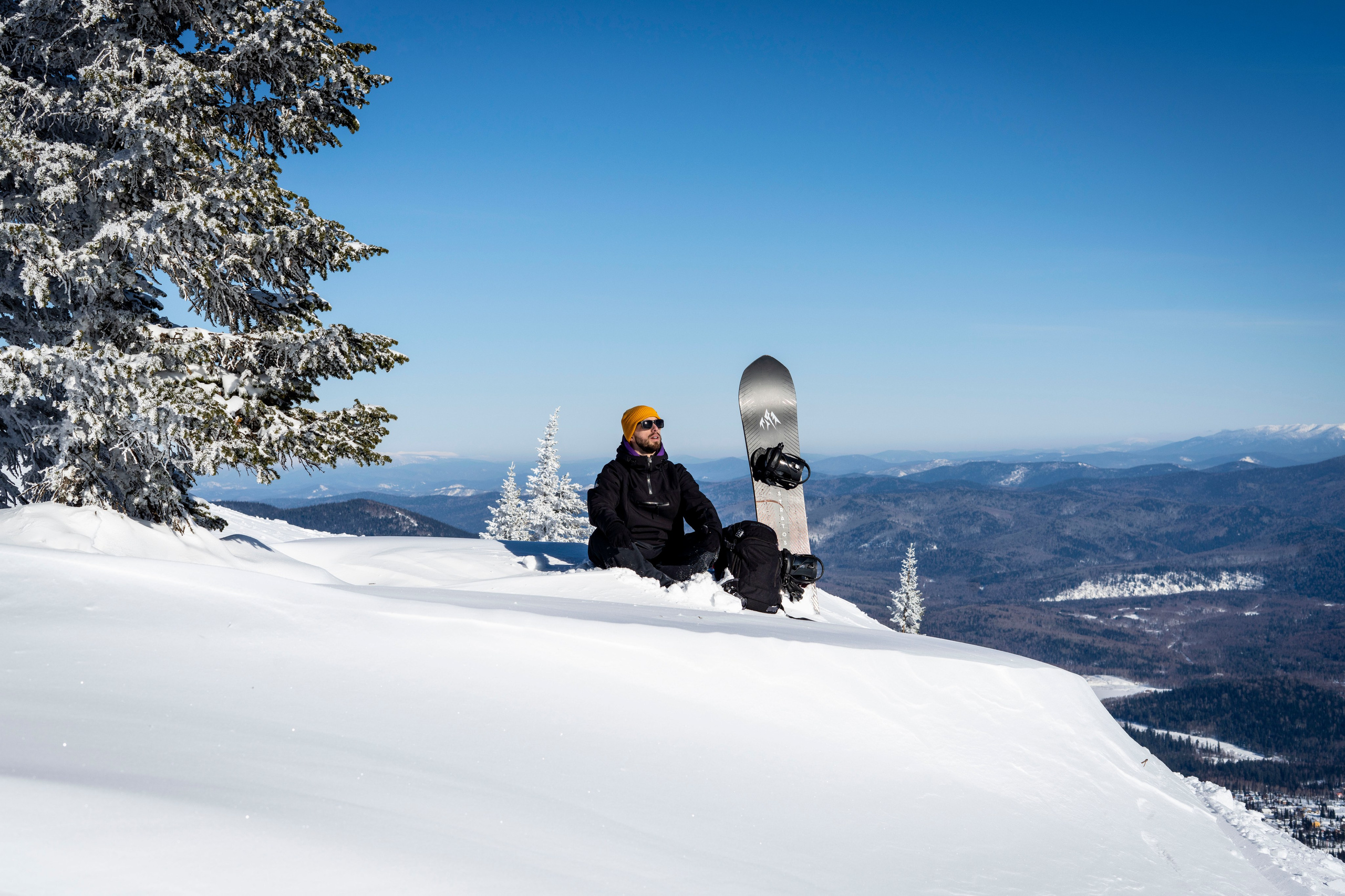 Фотосессия на вершине. Анастасия Паршукова — фотограф Шерегеш Новосибирск
